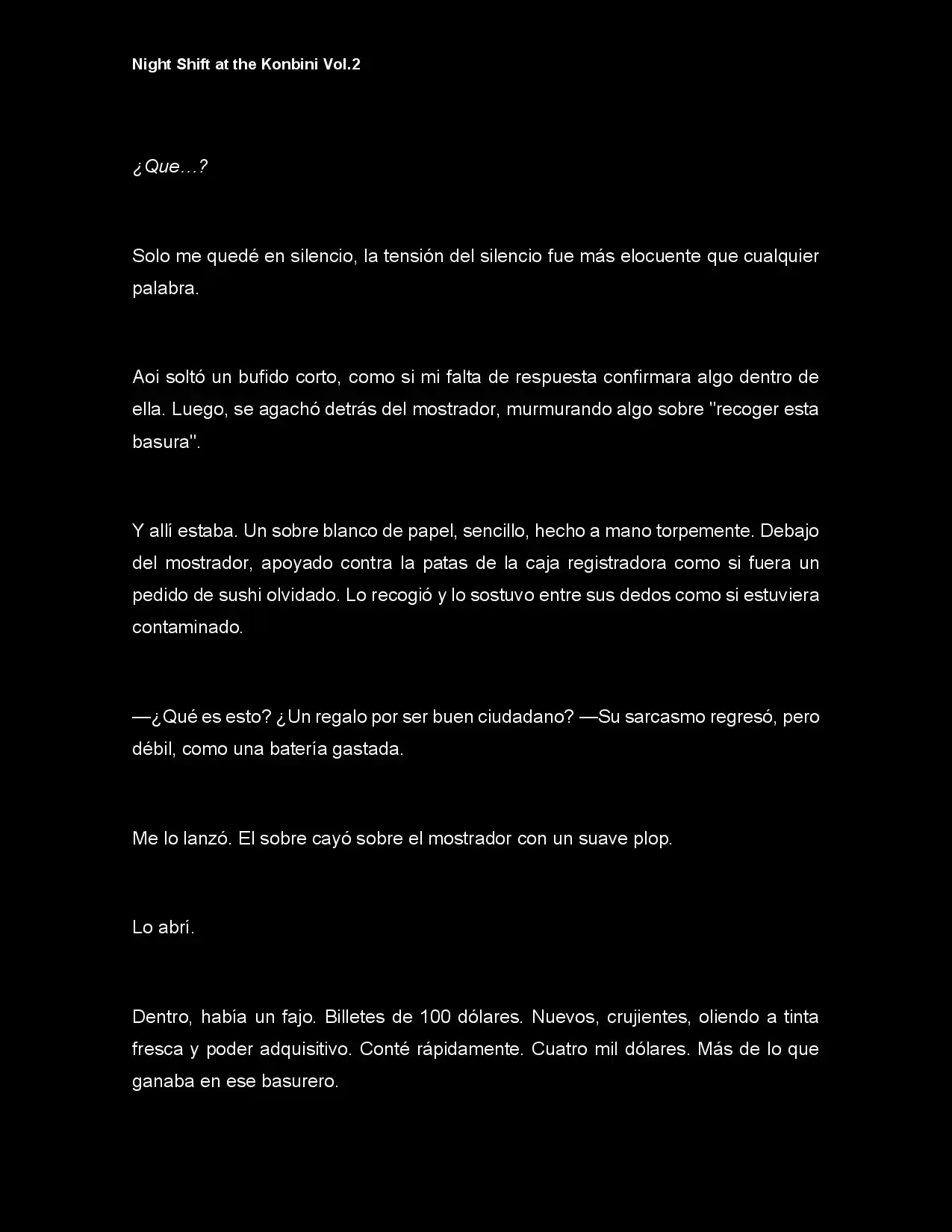 Night Shift At The Konbini (Novela) - Capítulo 23 - Página 12 - LectorTMOo