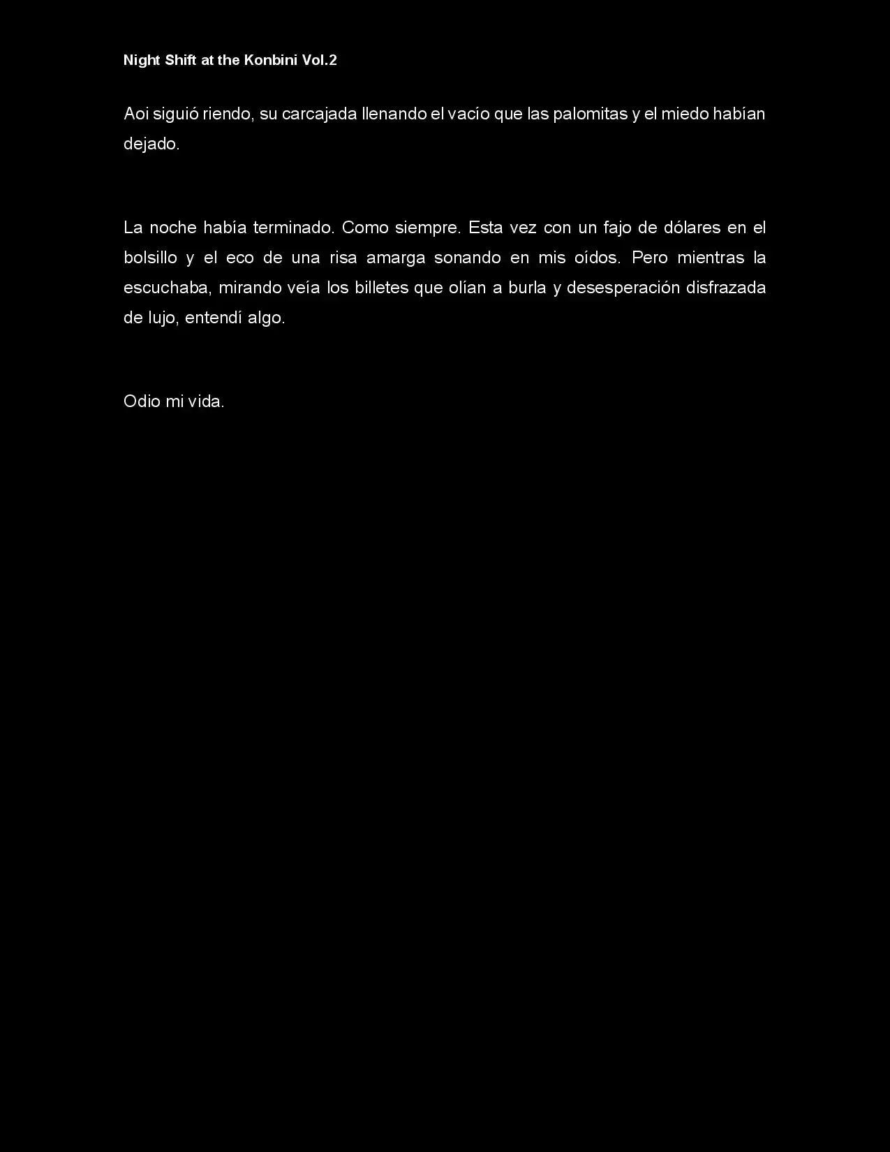 Night Shift At The Konbini (Novela) - Capítulo 23 - Página 14 - LectorTMOo