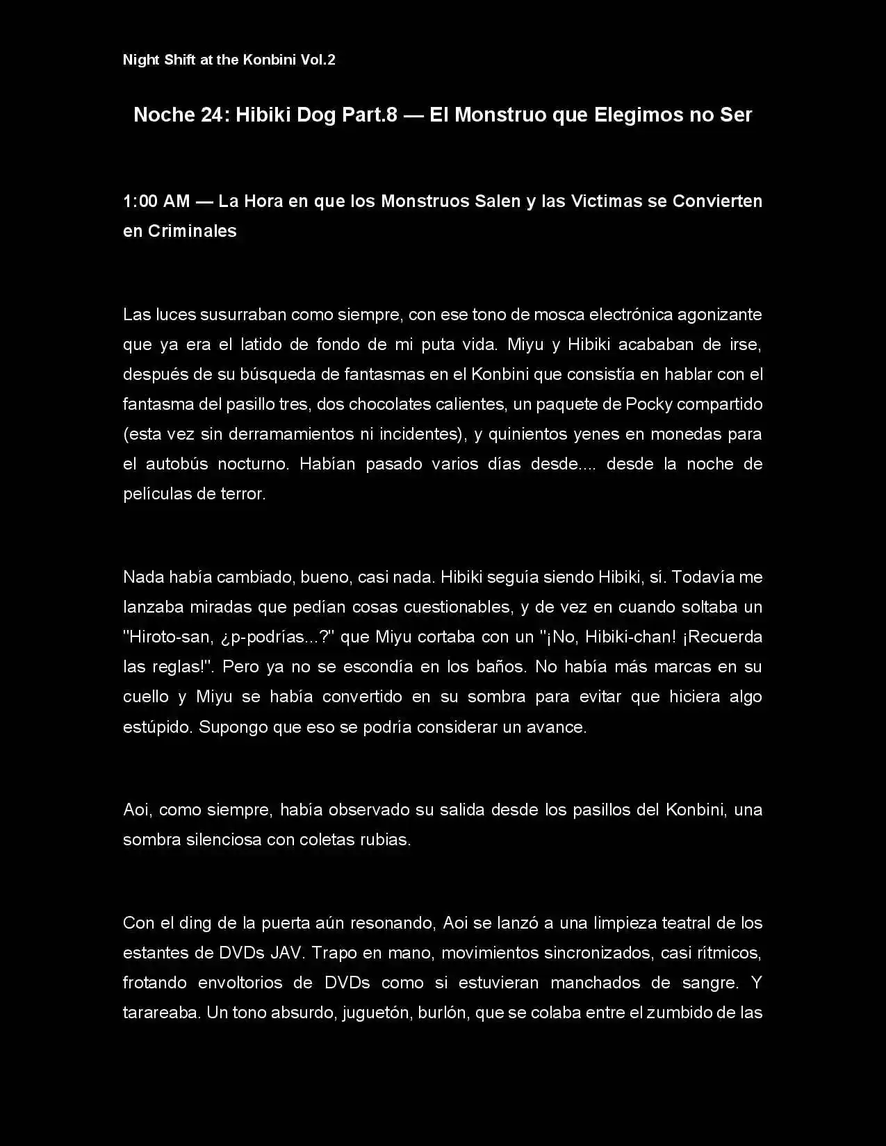 Night Shift At The Konbini (Novela) - Capítulo 24 - Página 3 - LectorTMOo