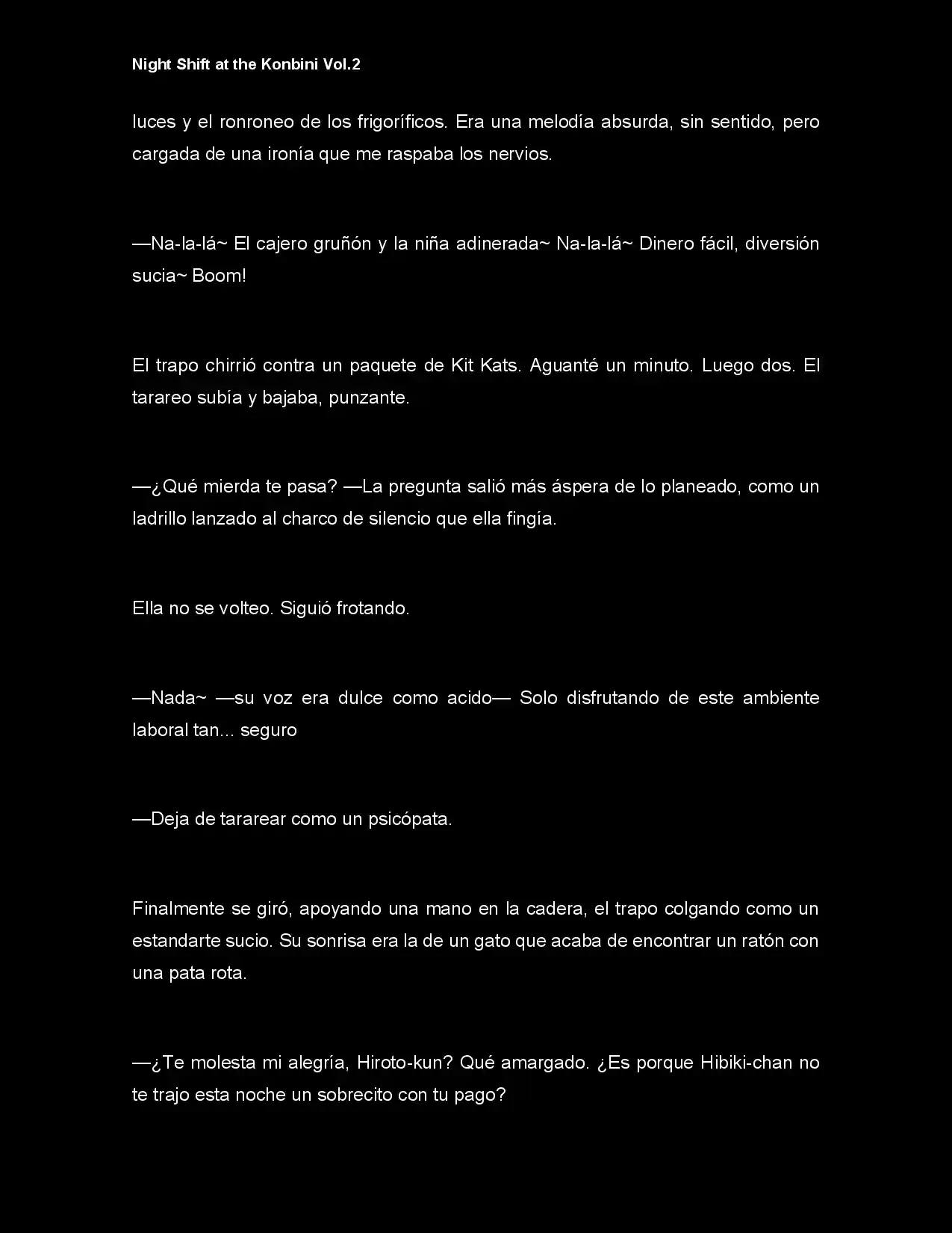 Night Shift At The Konbini (Novela) - Capítulo 24 - Página 4 - LectorTMOo