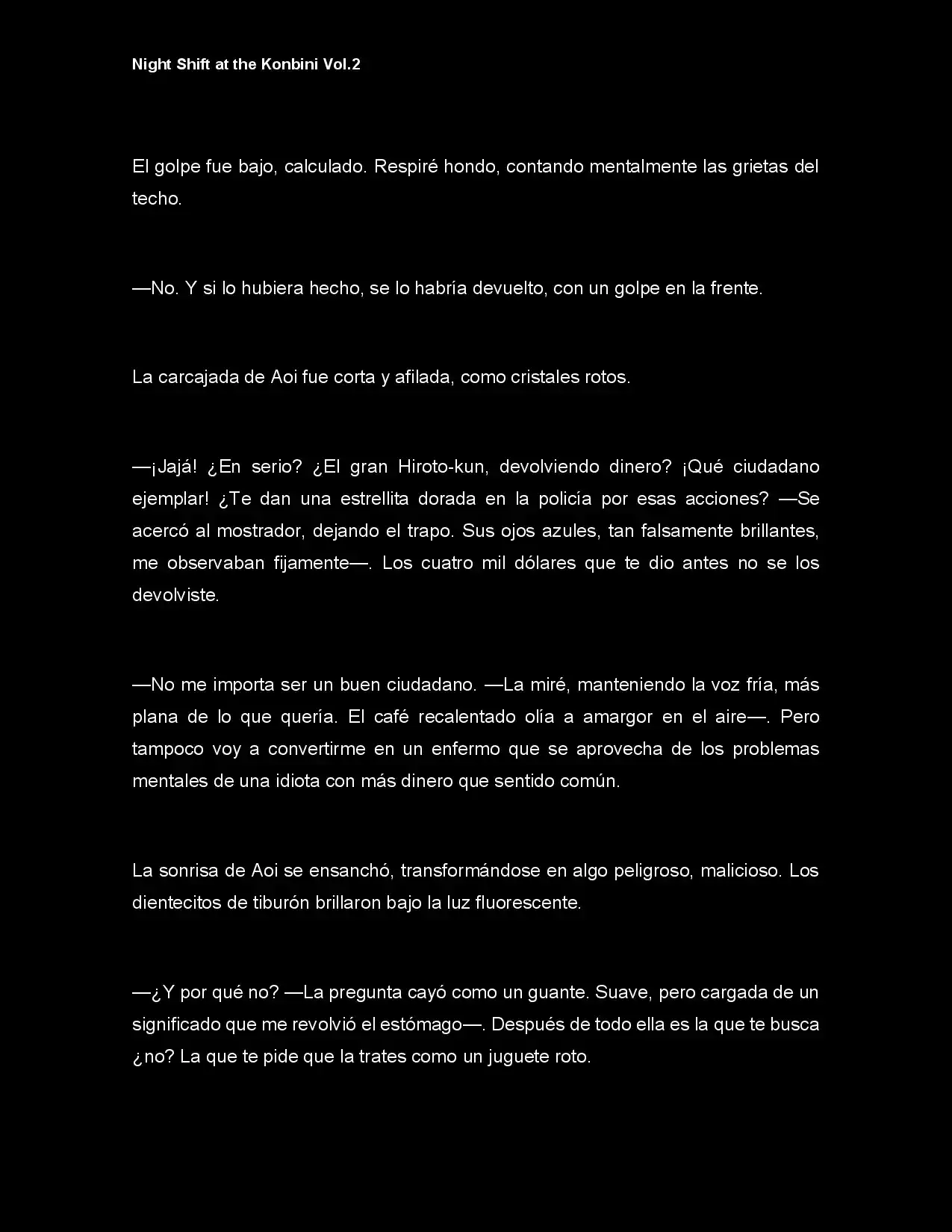Night Shift At The Konbini (Novela) - Capítulo 24 - Página 5 - LectorTMOo