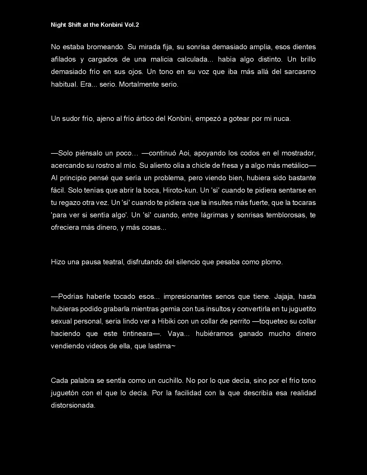 Night Shift At The Konbini (Novela) - Capítulo 24 - Página 6 - LectorTMOo