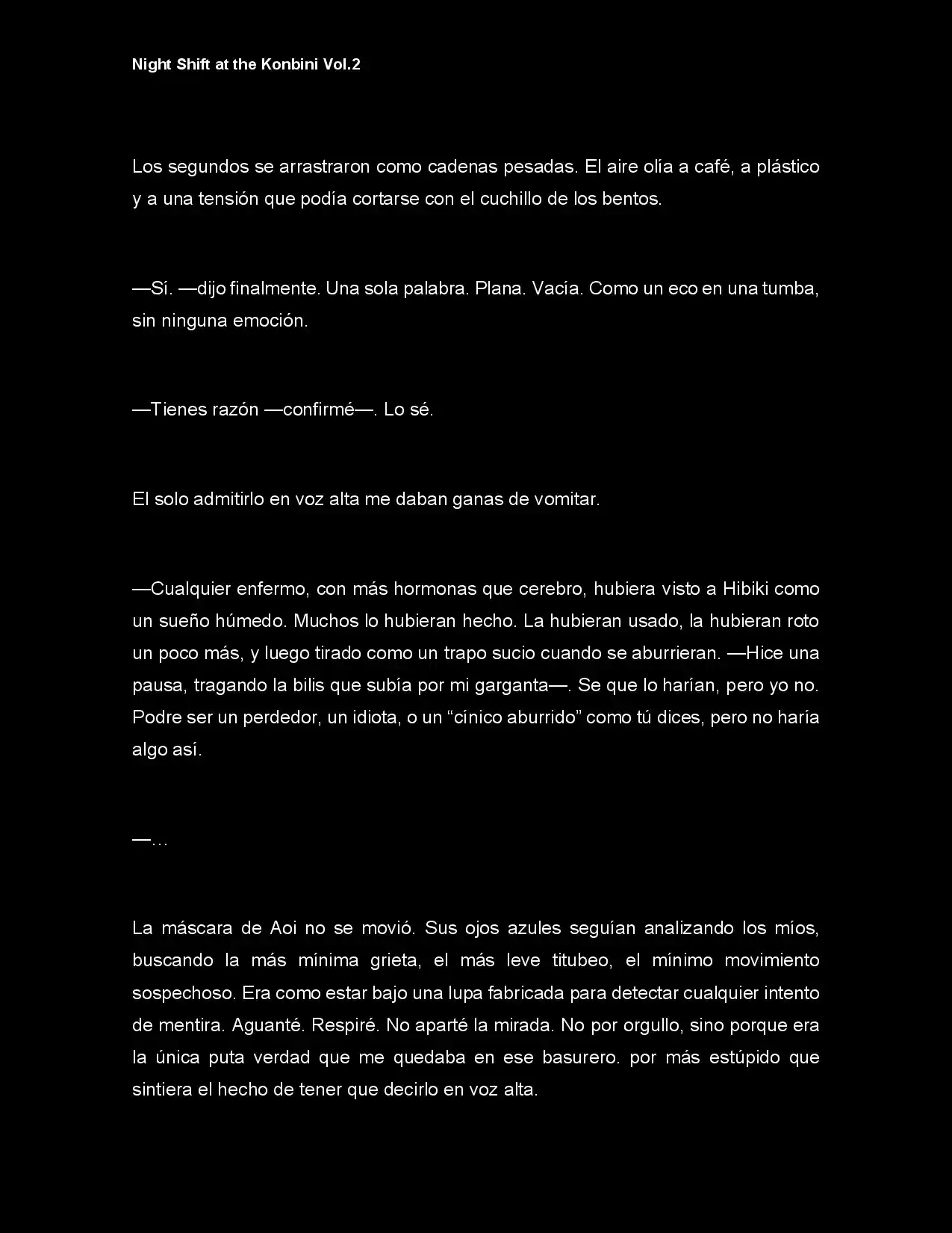 Night Shift At The Konbini (Novela) - Capítulo 24 - Página 8 - LectorTMOo