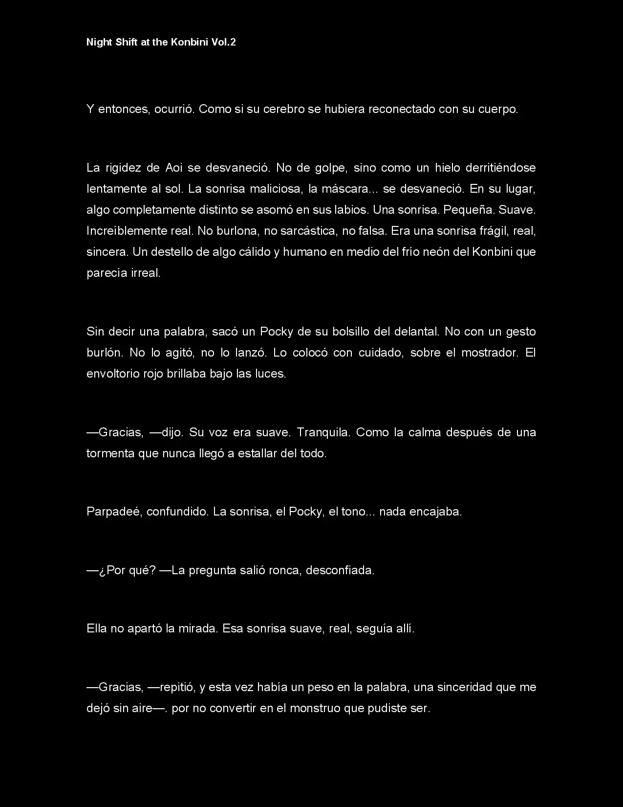 Night Shift At The Konbini (Novela) - Capítulo 24 - Página 9 - LectorTMOo