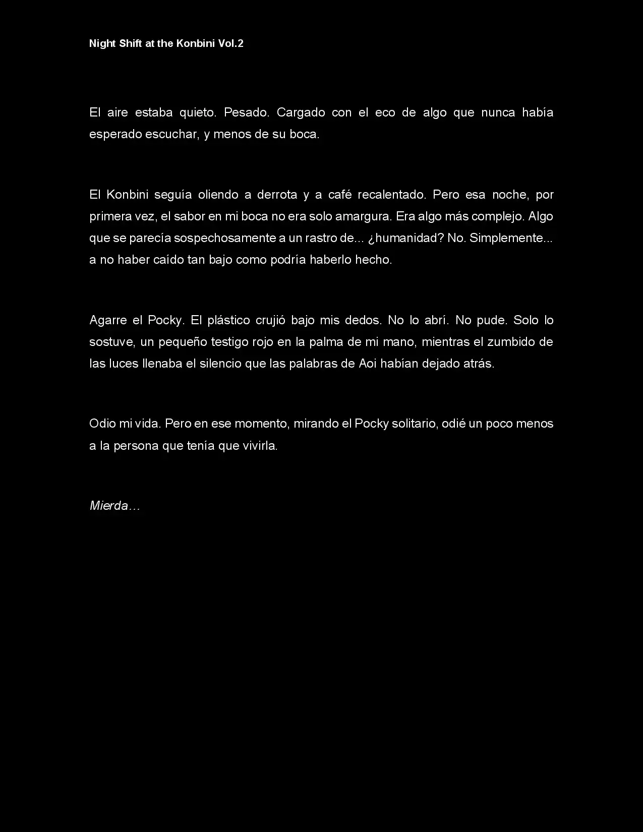 Night Shift At The Konbini (Novela) - Capítulo 24 - Página 11 - LectorTMOo