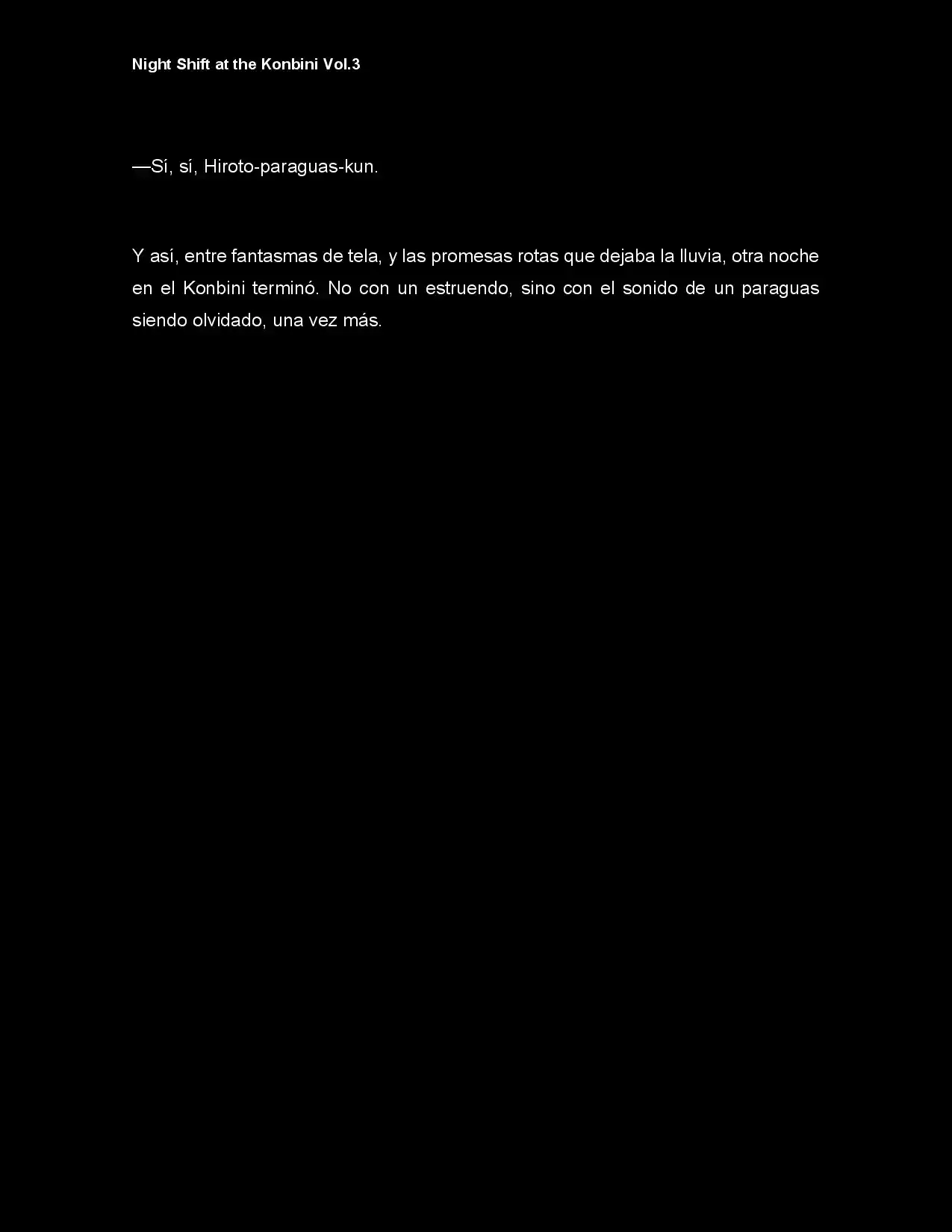 Night Shift At The Konbini (Novela) - Capítulo 25 - Página 11 - LectorTMOo