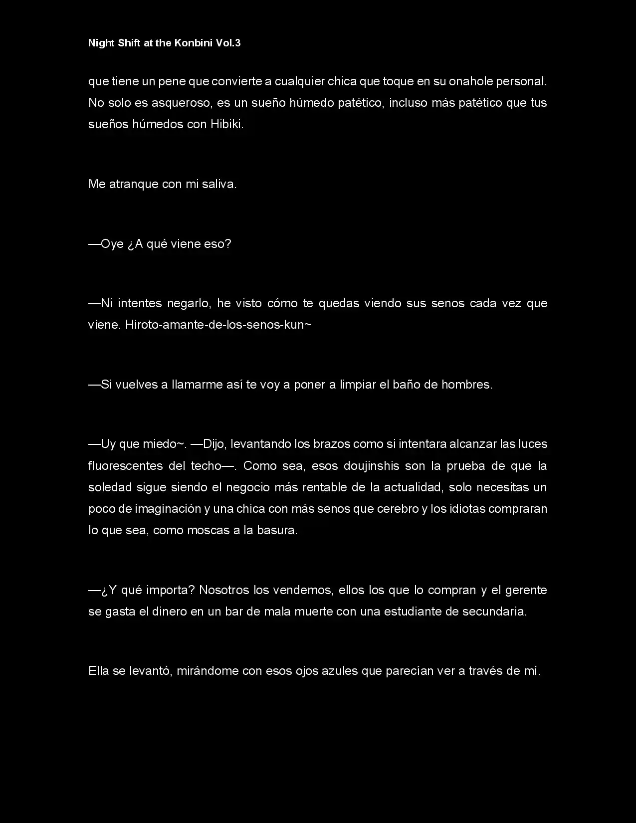 Night Shift At The Konbini (Novela) - Capítulo 26 - Página 5 - LectorTMOo