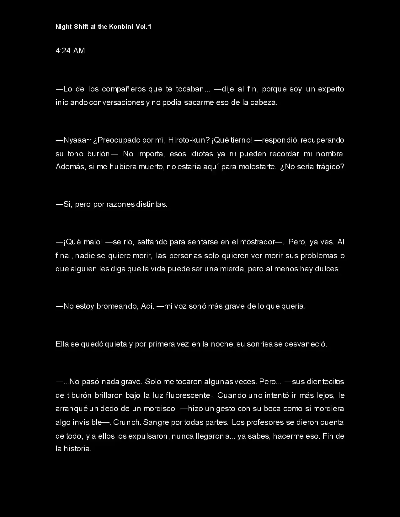 Night Shift At The Konbini (Novela) - Capítulo 3 - Página 9 - LectorTMOo
