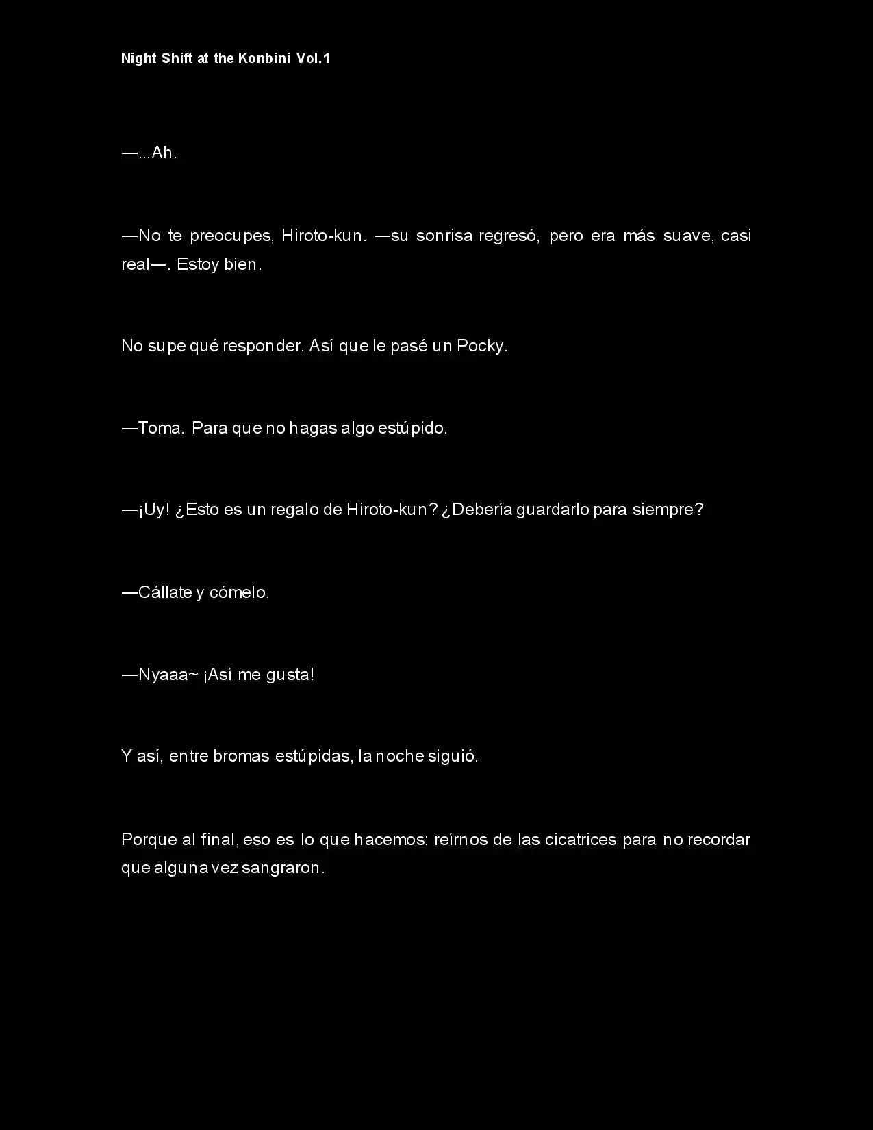 Night Shift At The Konbini (Novela) - Capítulo 3 - Página 10 - LectorTMOo