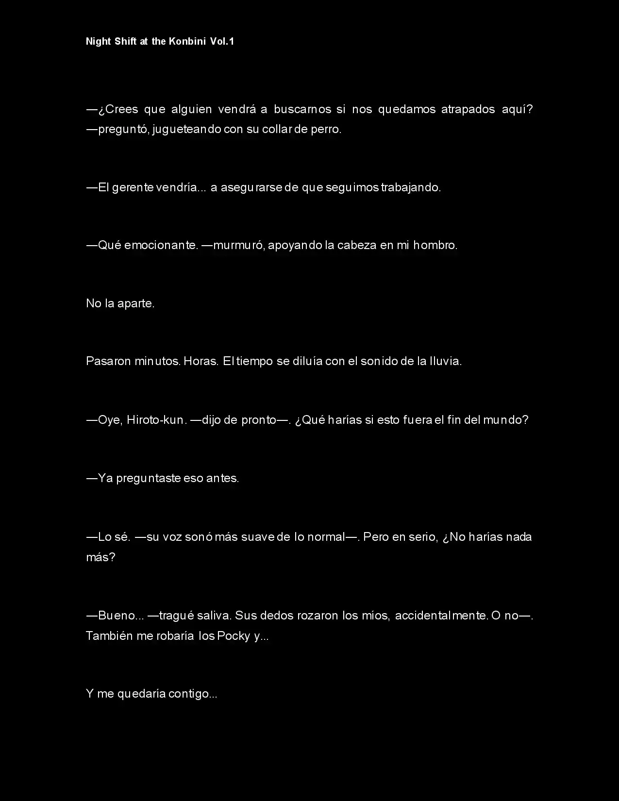 Night Shift At The Konbini (Novela) - Capítulo 4 - Página 6 - LectorTMOo