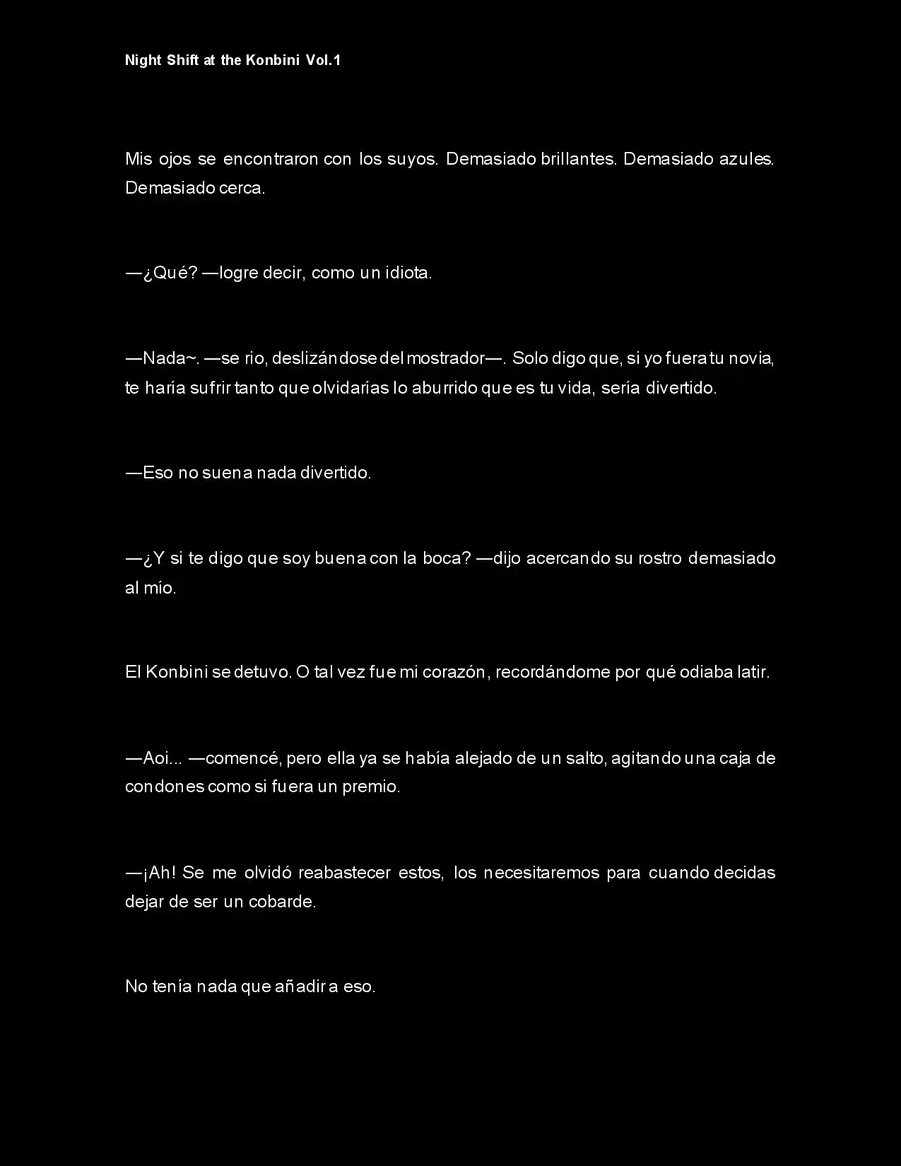 Night Shift At The Konbini (Novela) - Capítulo 5 - Página 9 - LectorTMOo