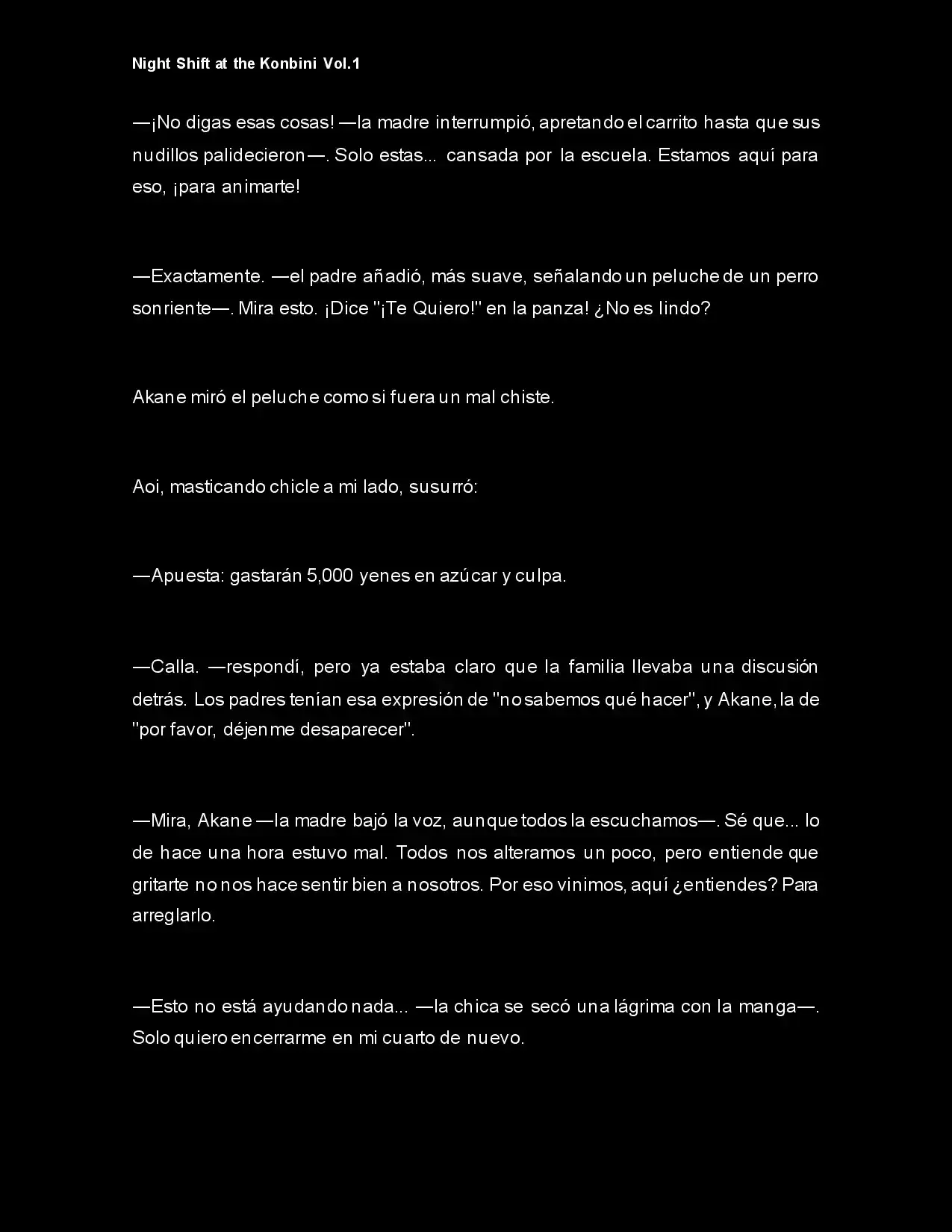 Night Shift At The Konbini (Novela) - Capítulo 6 - Página 5 - LectorTMOo