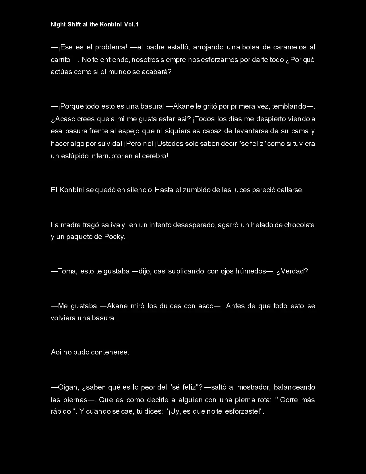 Night Shift At The Konbini (Novela) - Capítulo 6 - Página 6 - LectorTMOo