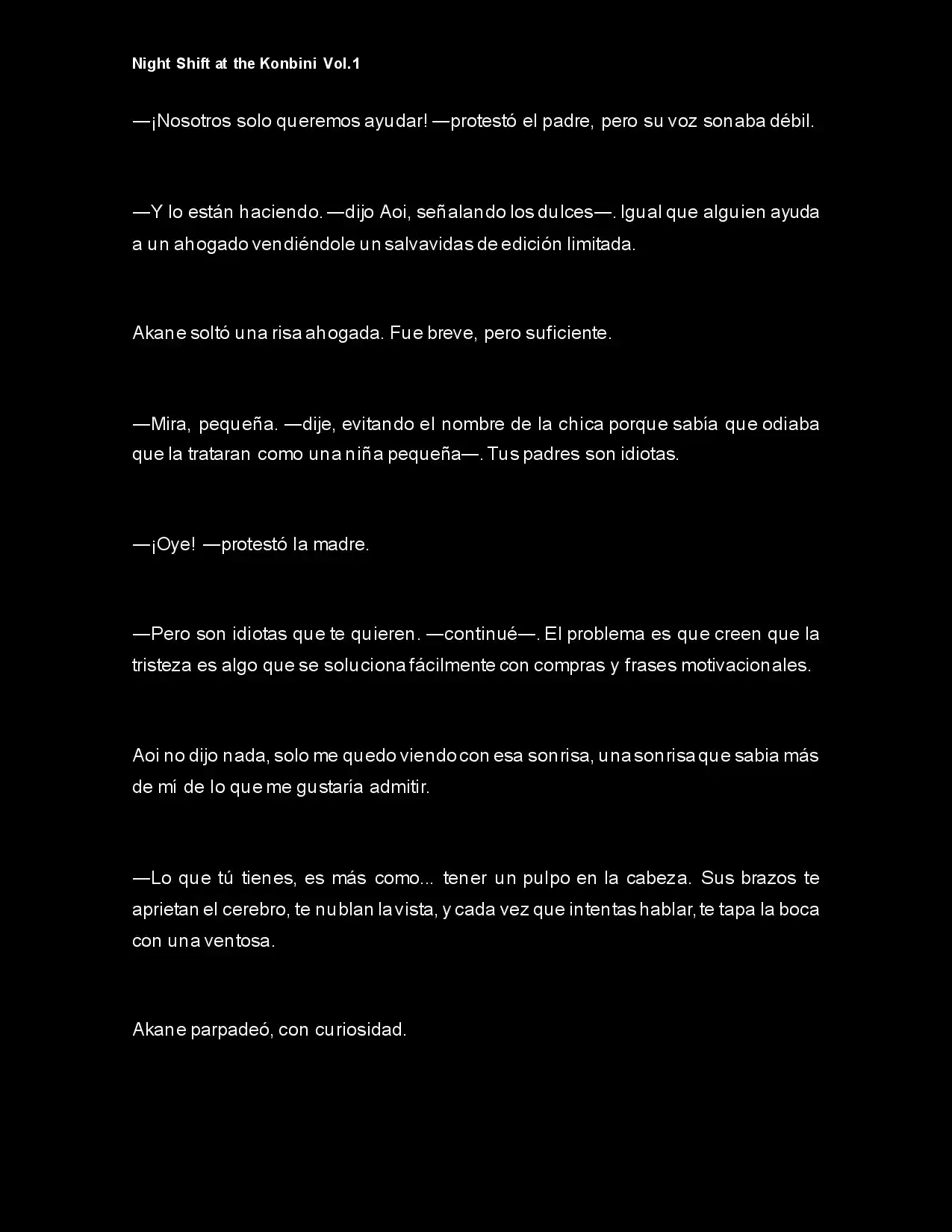 Night Shift At The Konbini (Novela) - Capítulo 6 - Página 8 - LectorTMOo