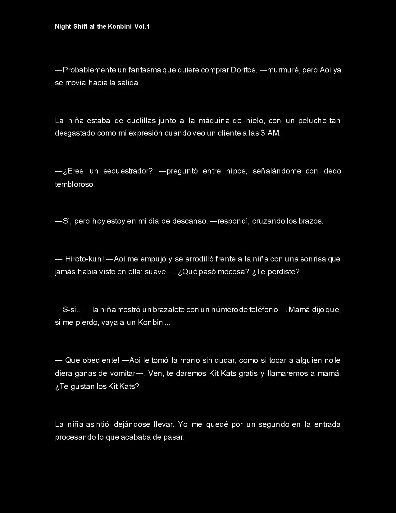 Night Shift At The Konbini (Novela) - Capítulo 7 - Página 4 - LectorTMOo