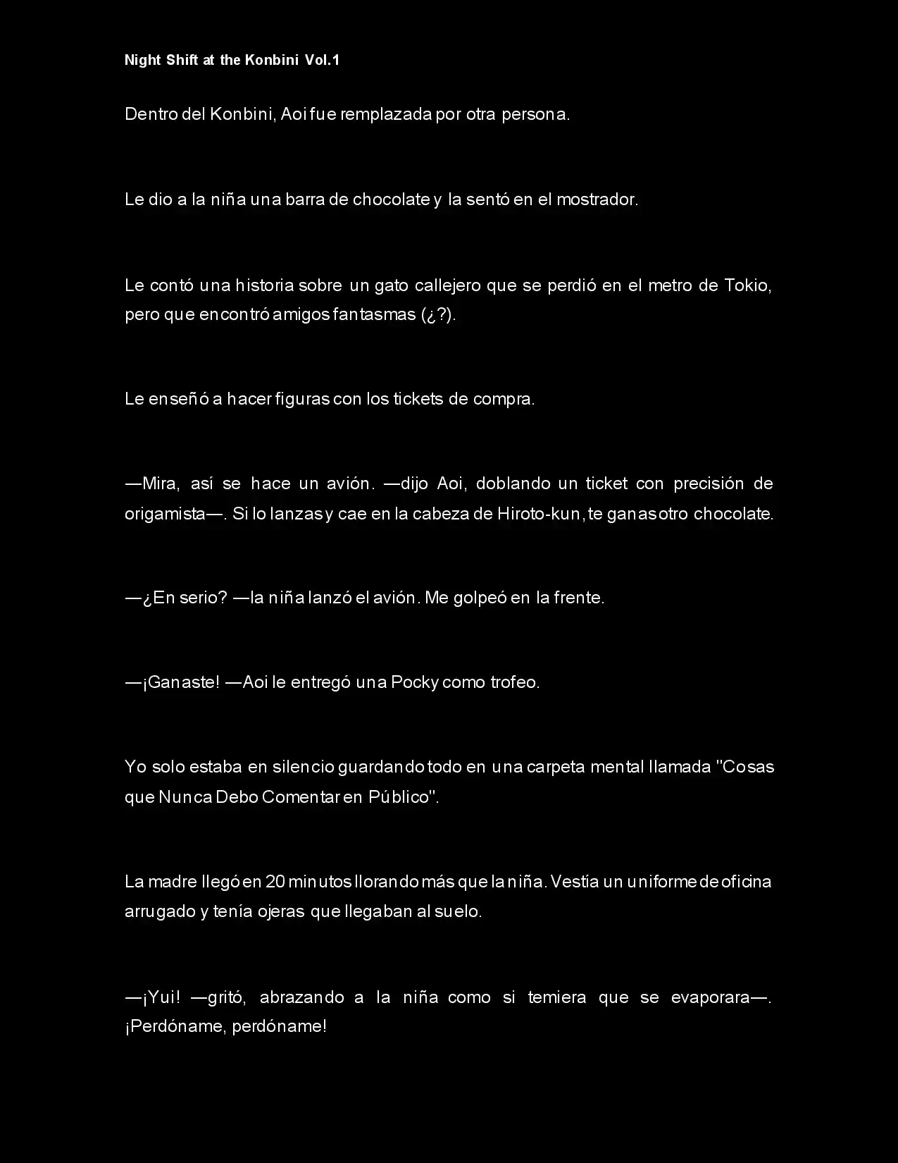 Night Shift At The Konbini (Novela) - Capítulo 7 - Página 5 - LectorTMOo