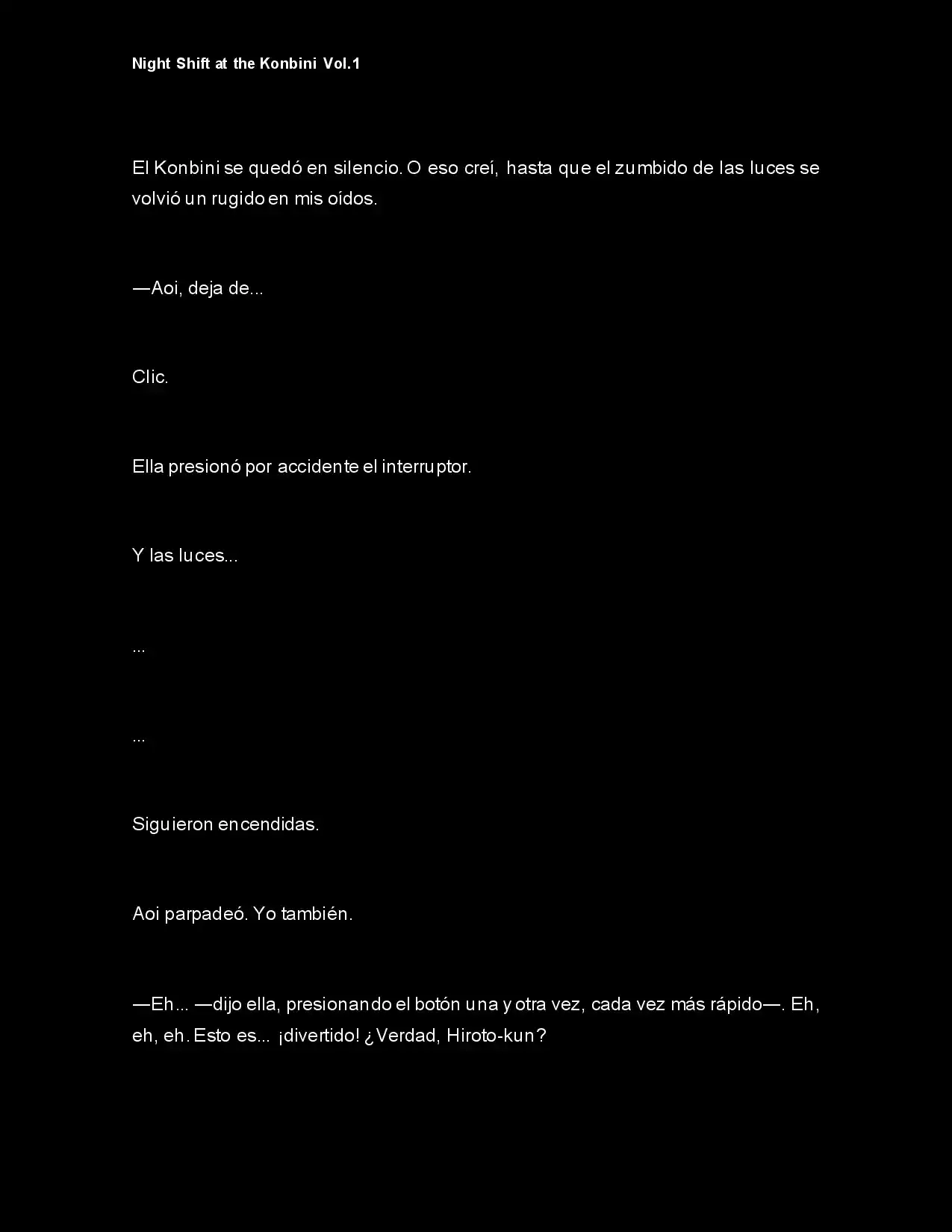Night Shift At The Konbini (Novela) - Capítulo 8 - Página 5 - LectorTMOo