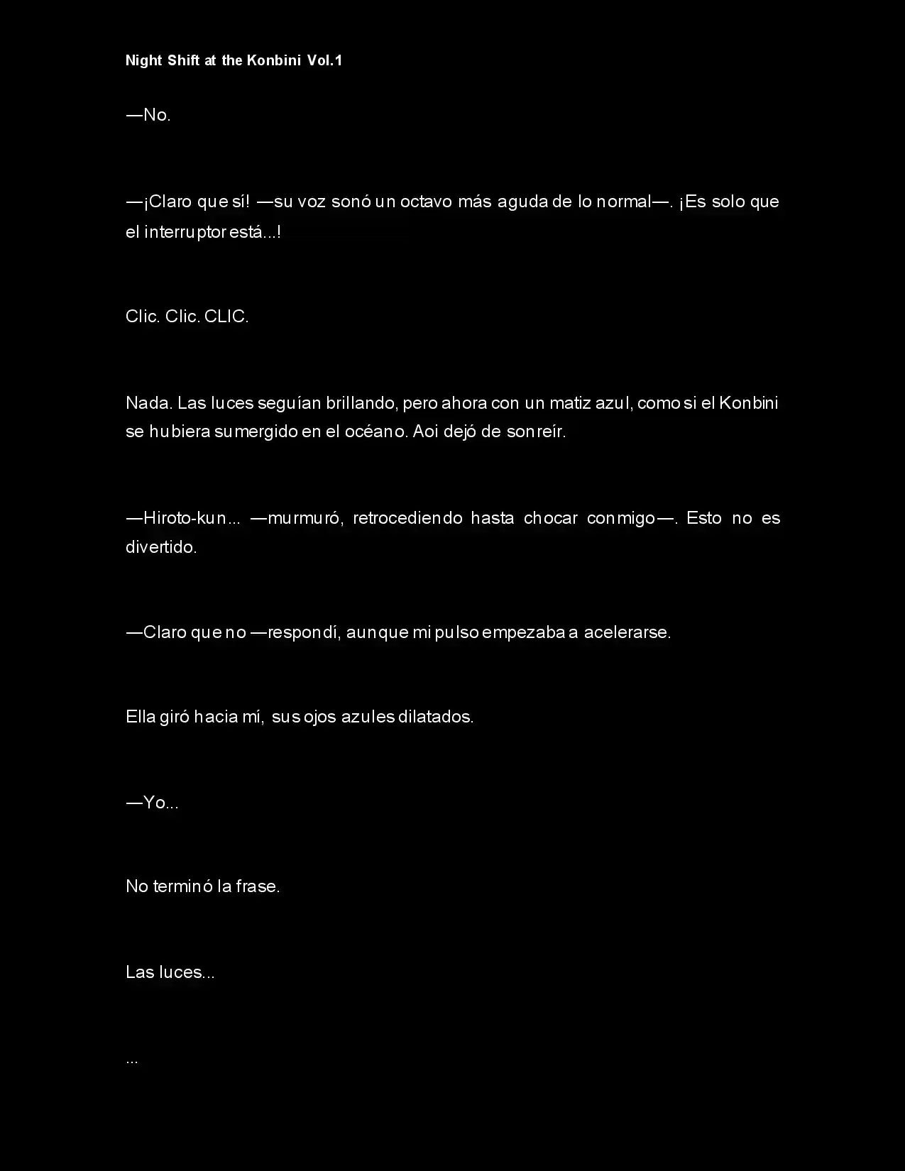 Night Shift At The Konbini (Novela) - Capítulo 8 - Página 6 - LectorTMOo