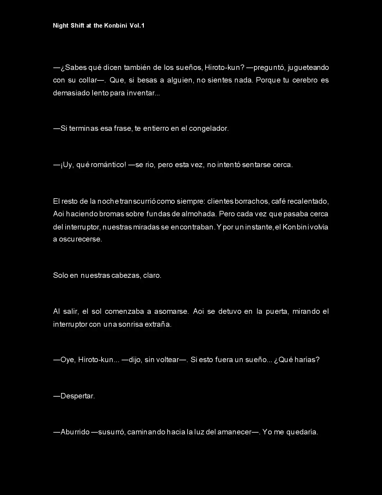 Night Shift At The Konbini (Novela) - Capítulo 8 - Página 9 - LectorTMOo