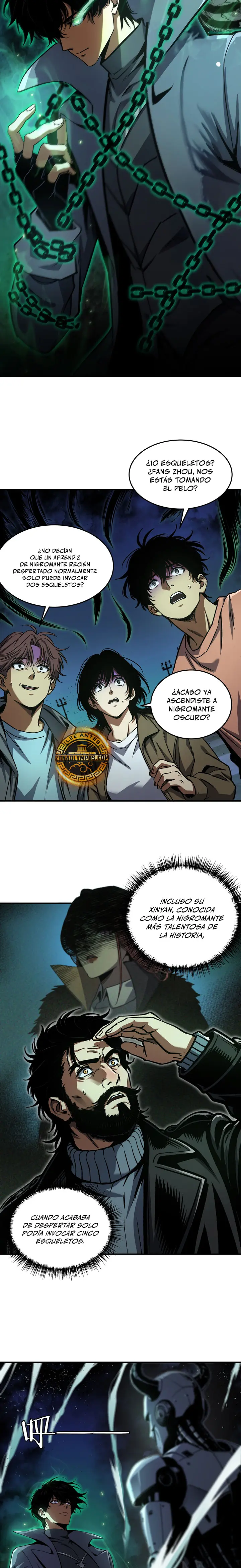 Nigromante: Ascendiendo A La Divinidad Con Mi Avatar Esqueleto - Capítulo 5 - Página 7 - LectorTMOo