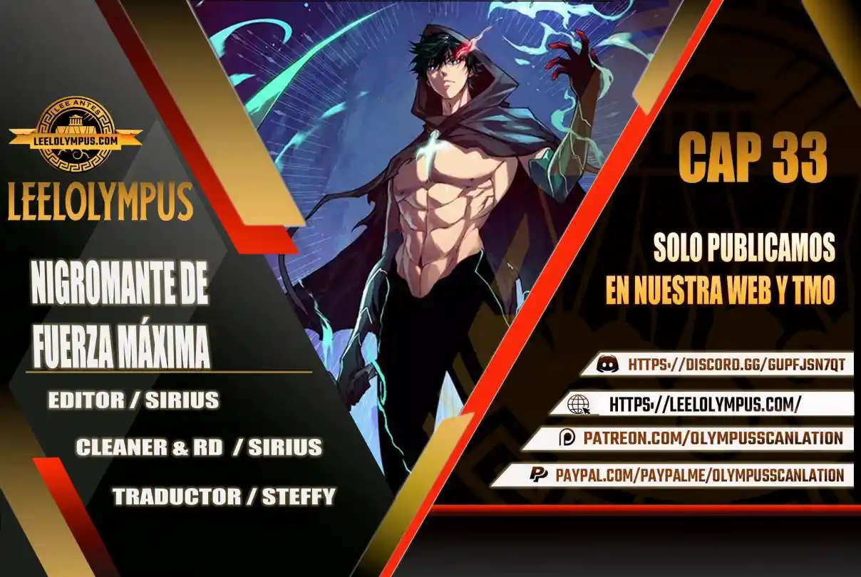 Nigromante De Fuerza Máxima - Capítulo 33 - Página 1 - LectorTMOo