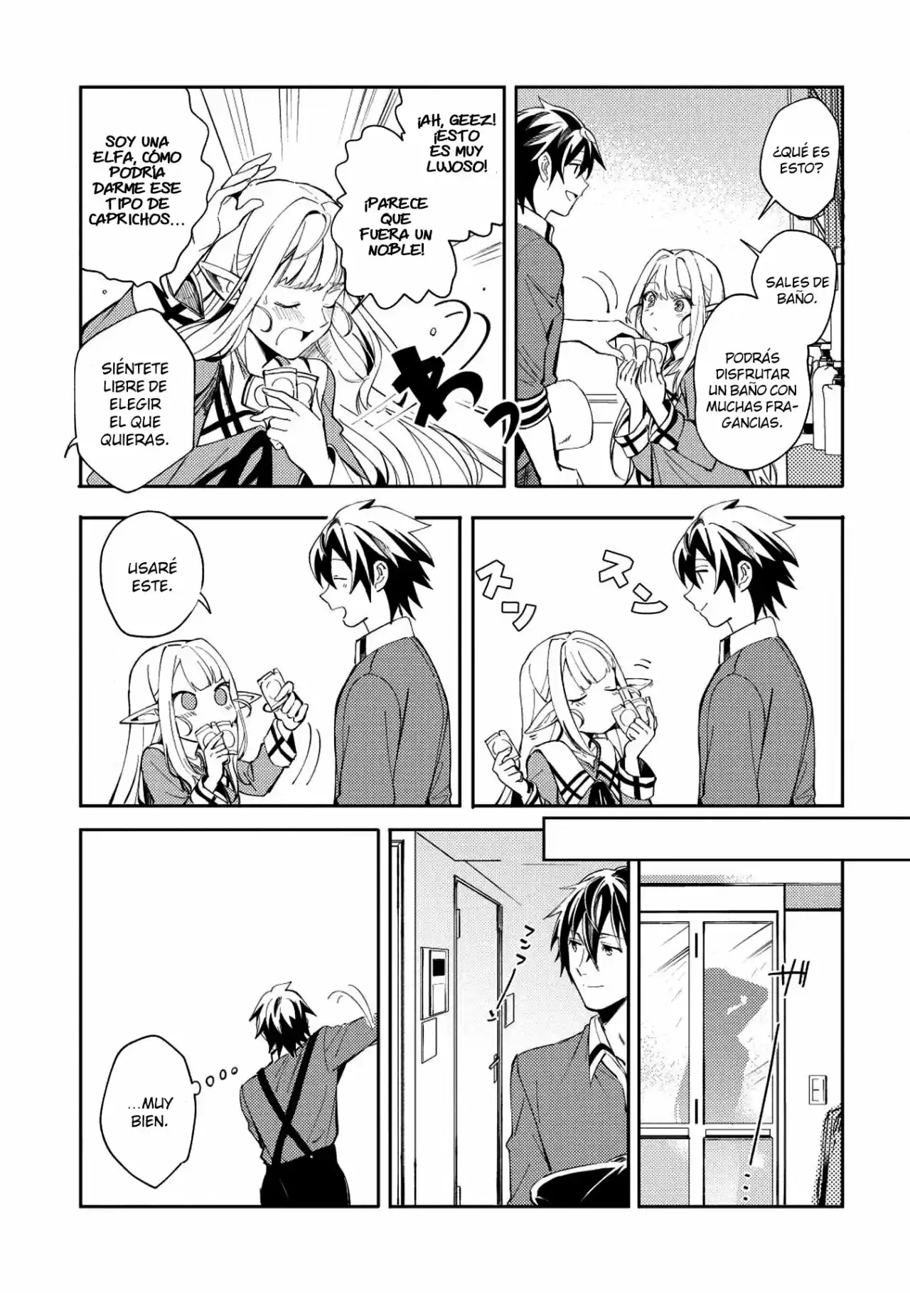 Nihon E Youkoso Elf-san capítulo 4.10 página 4