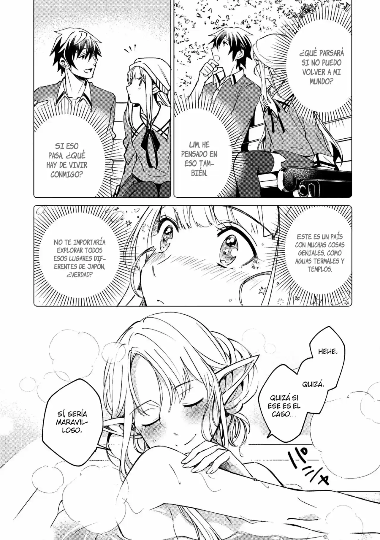 Nihon E Youkoso Elf-san capítulo 4.10 página 6