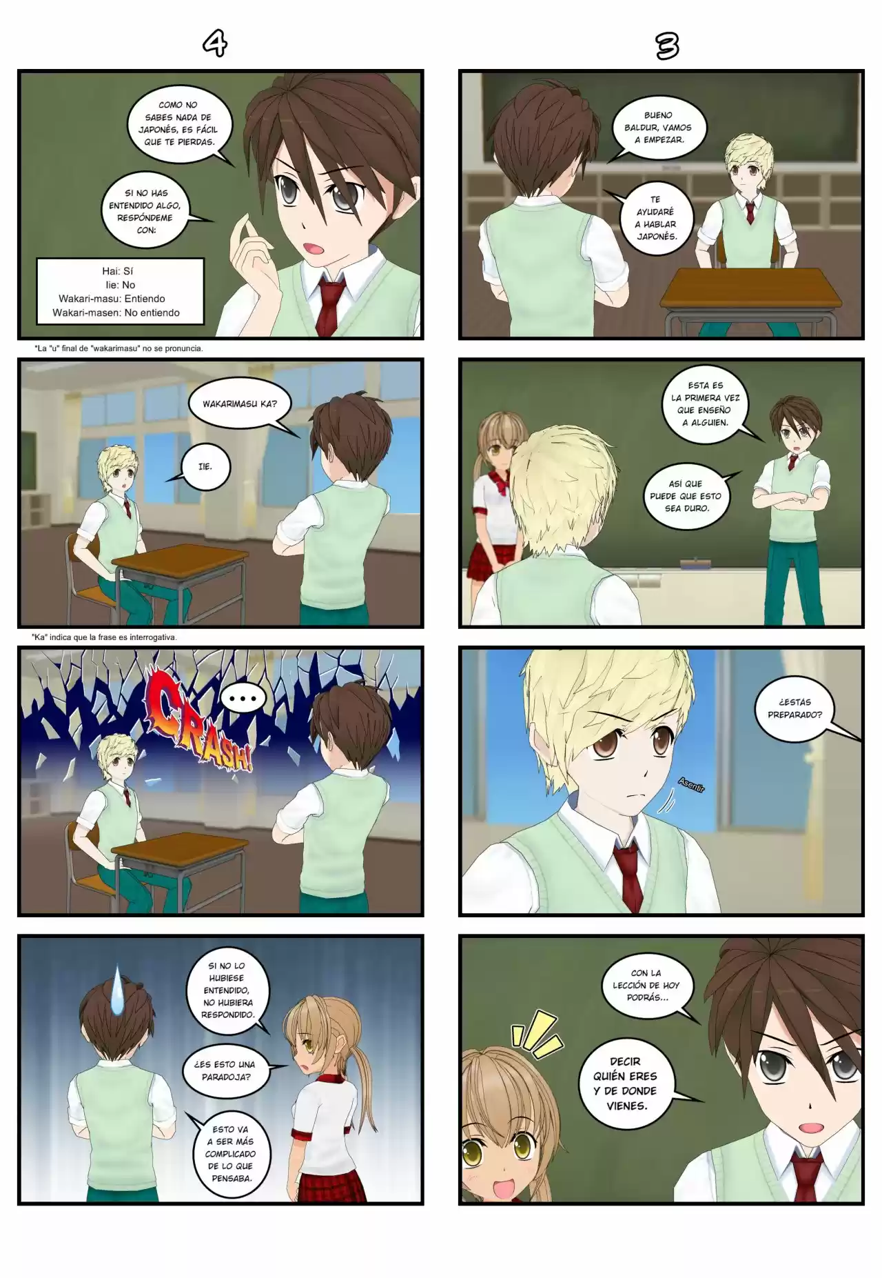 Nihongo Gakusei - Capítulo 1 - Página 4 - LectorTMOo