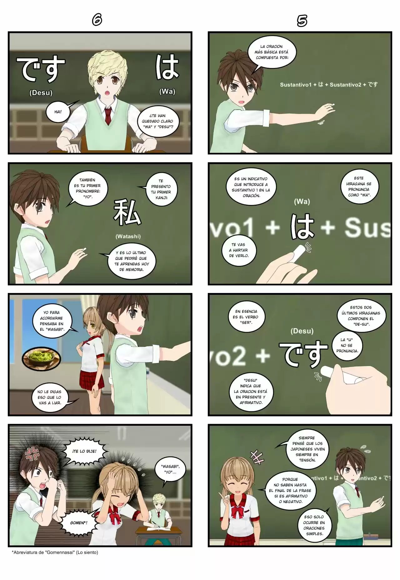 Nihongo Gakusei - Capítulo 1 - Página 5 - LectorTMOo