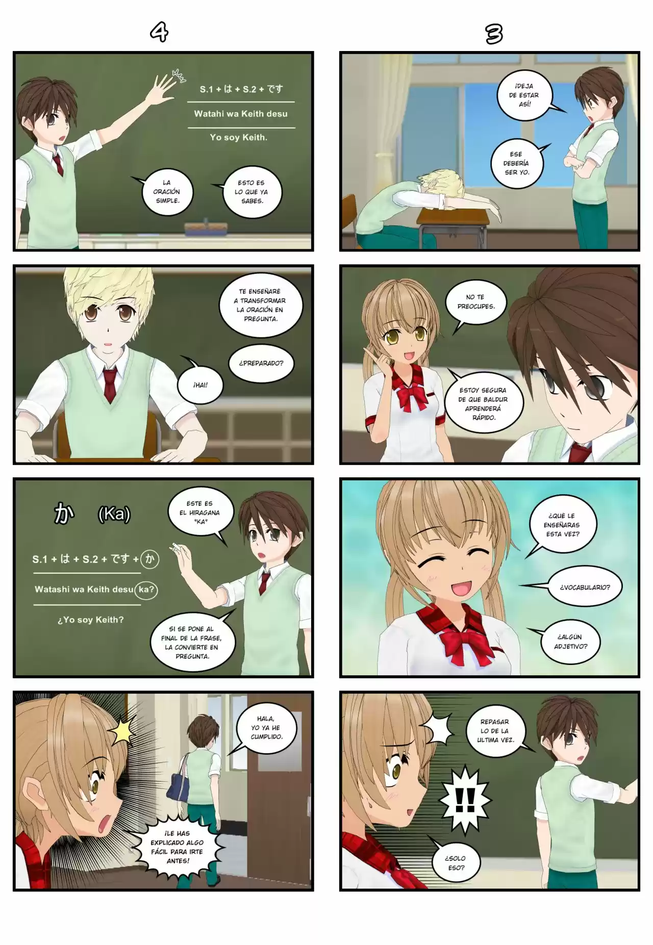 Nihongo Gakusei - Capítulo 2 - Página 4 - LectorTMOo