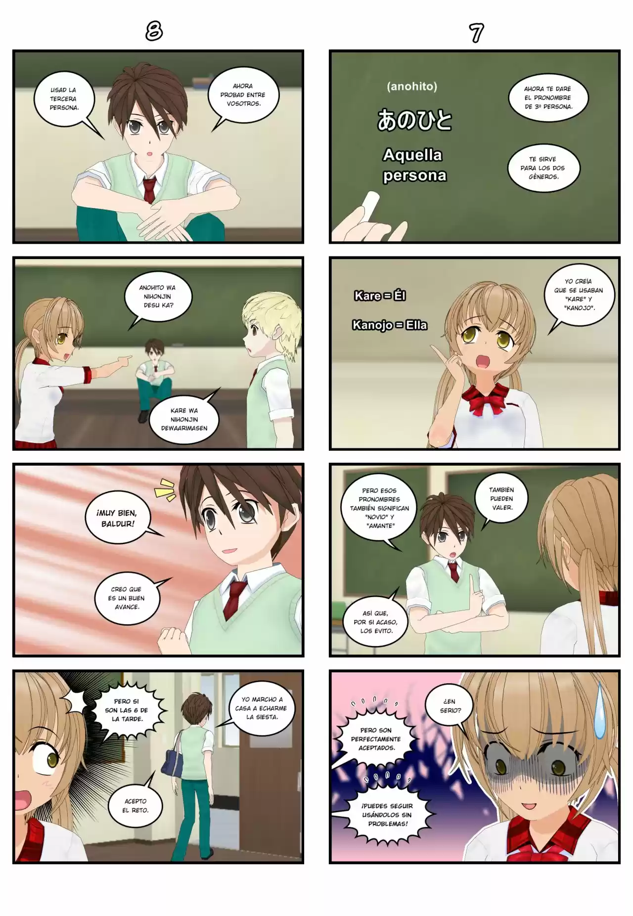 Nihongo Gakusei - Capítulo 2 - Página 6 - LectorTMOo