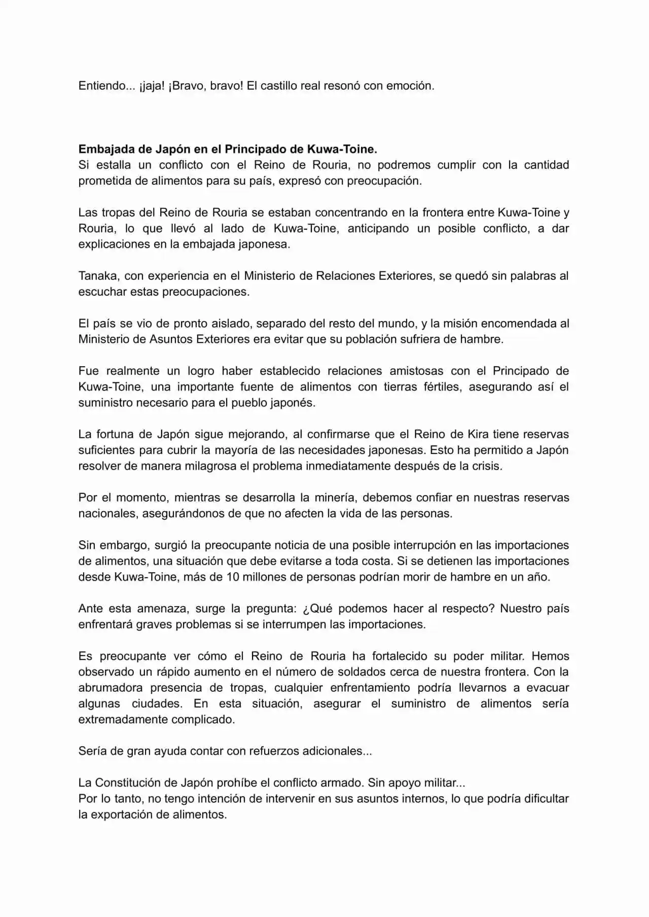 Nihonkoku Shoukan (Novela) - Capítulo 1 - Página 8 - LectorTMOo
