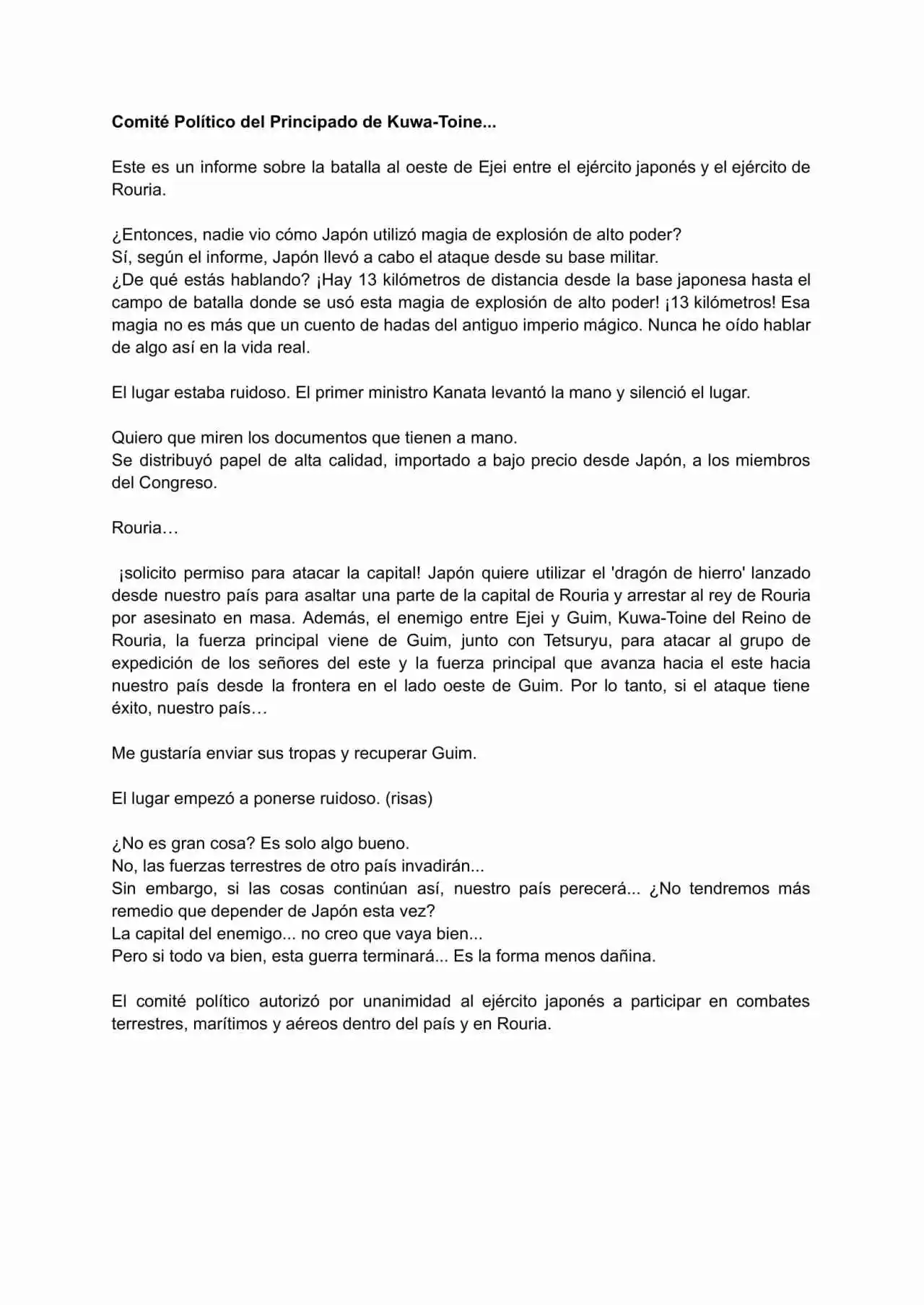 Nihonkoku Shoukan (Novela) - Capítulo 1 - Página 33 - LectorTMOo