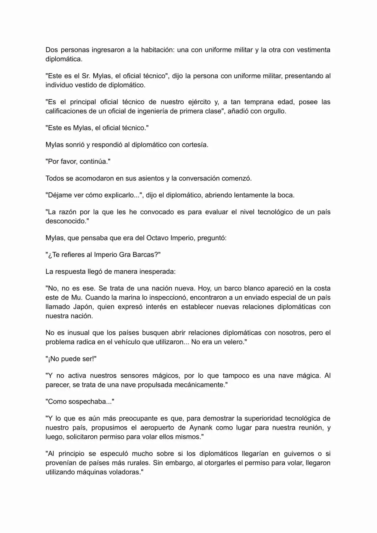 Nihonkoku Shoukan (Novela) - Capítulo 2.10 - Página 8 - LectorTMOo