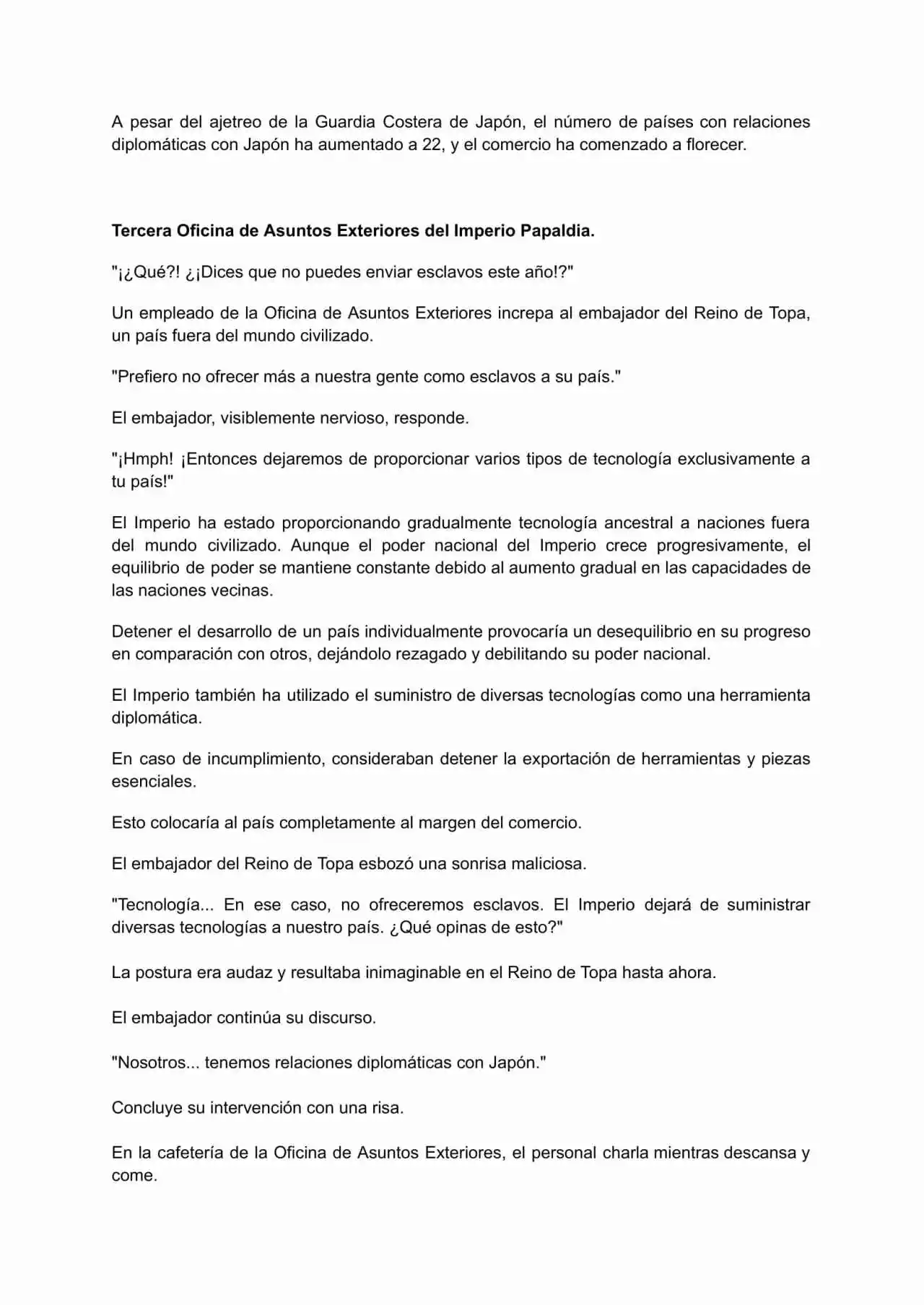 Nihonkoku Shoukan (Novela) - Capítulo 2 - Página 36 - LectorTMOo