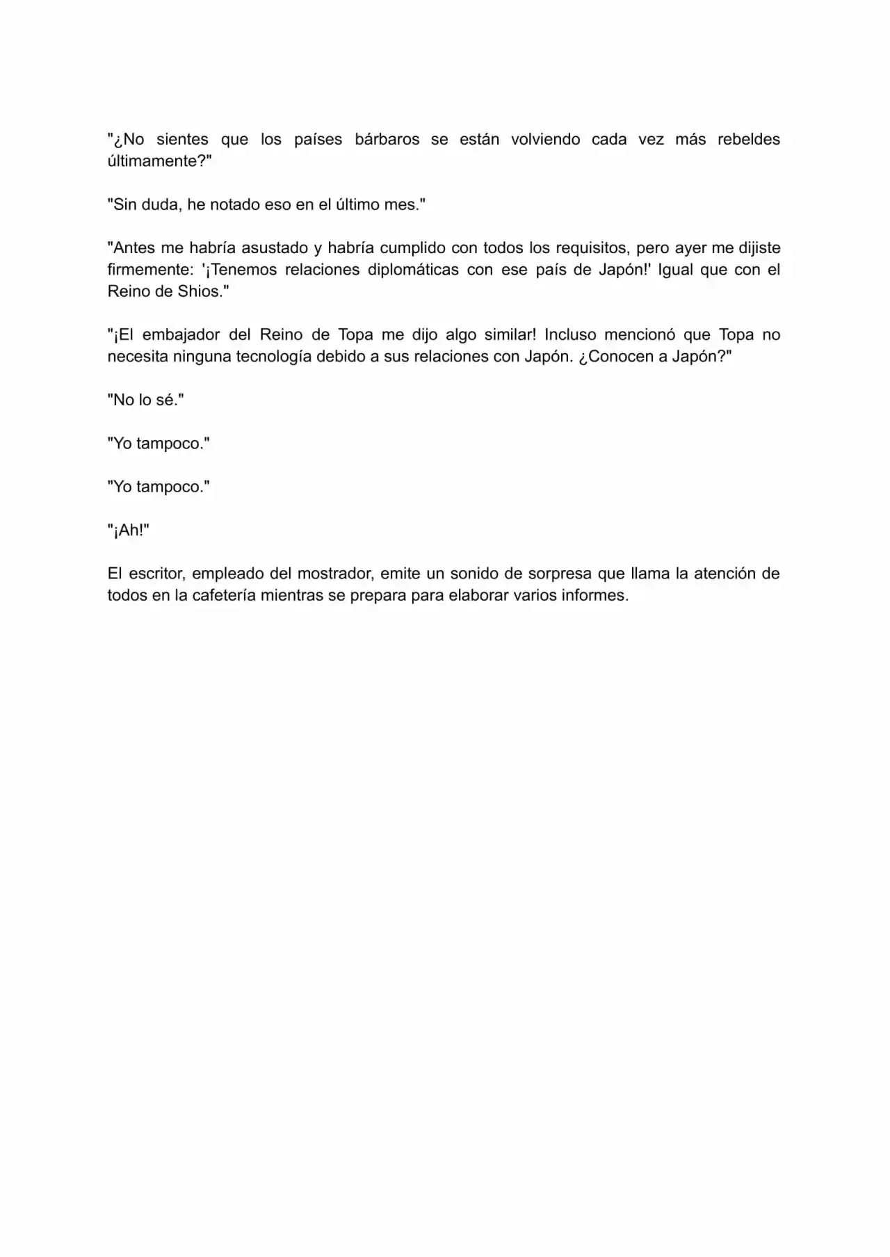 Nihonkoku Shoukan (Novela) - Capítulo 2 - Página 37 - LectorTMOo