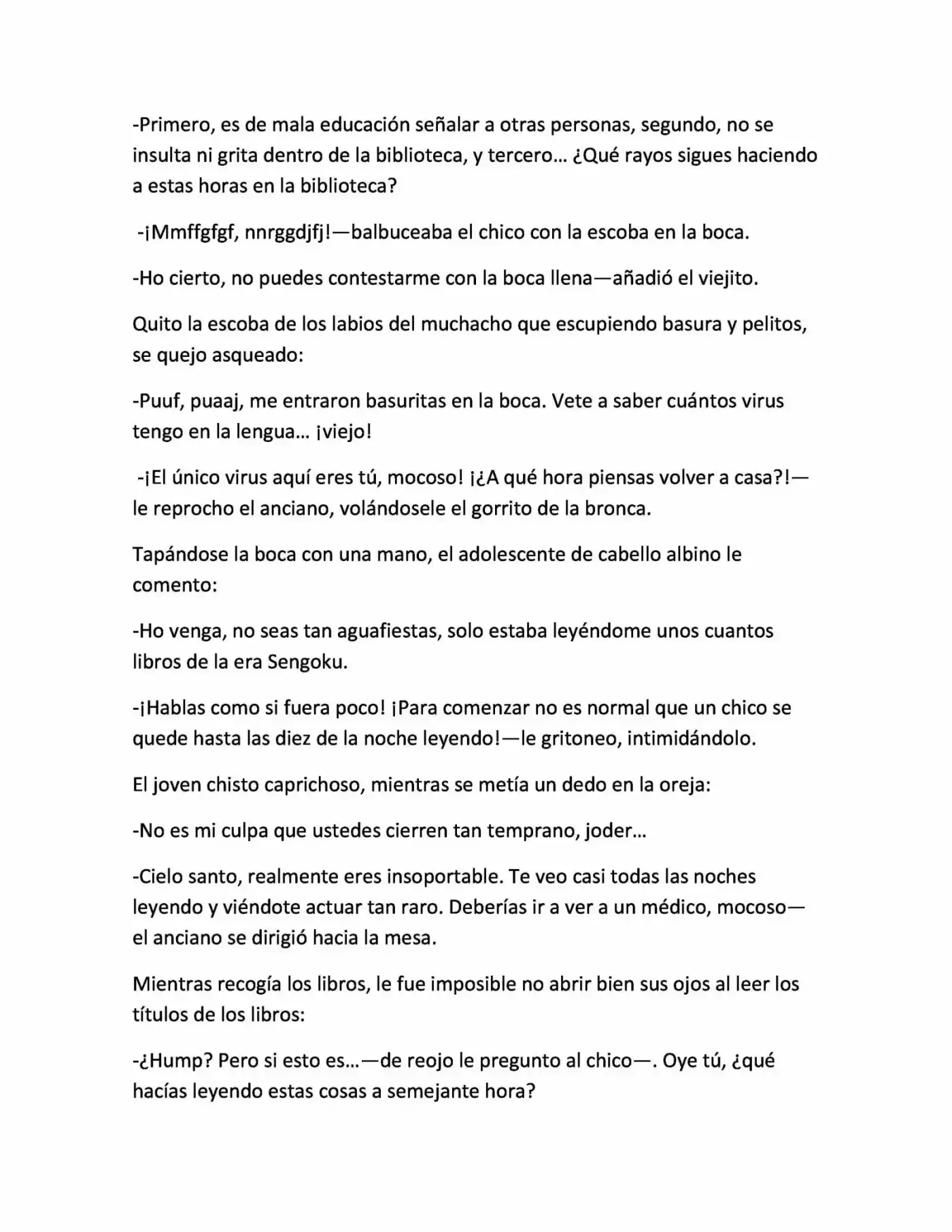 Nine Tails Chronicles (Novela) - Capítulo 1 - Página 5 - LectorTMOo