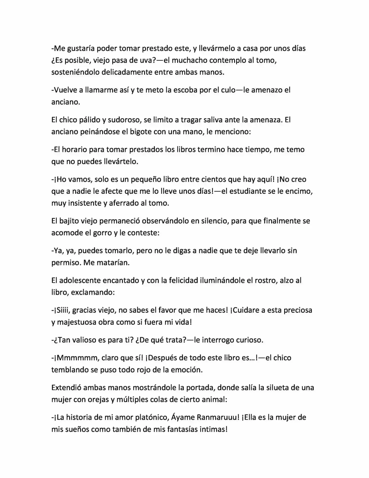 Nine Tails Chronicles (Novela) - Capítulo 1 - Página 7 - LectorTMOo