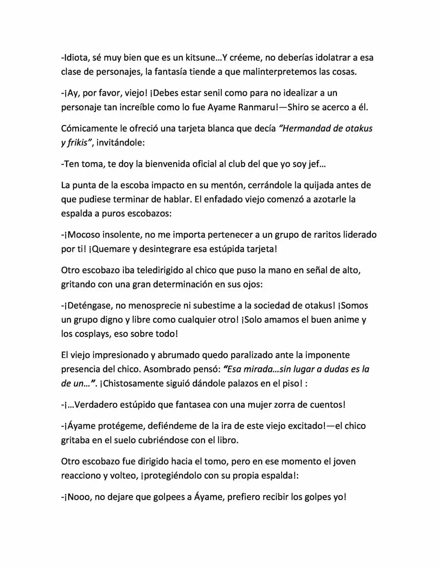 Nine Tails Chronicles (Novela) - Capítulo 1 - Página 9 - LectorTMOo