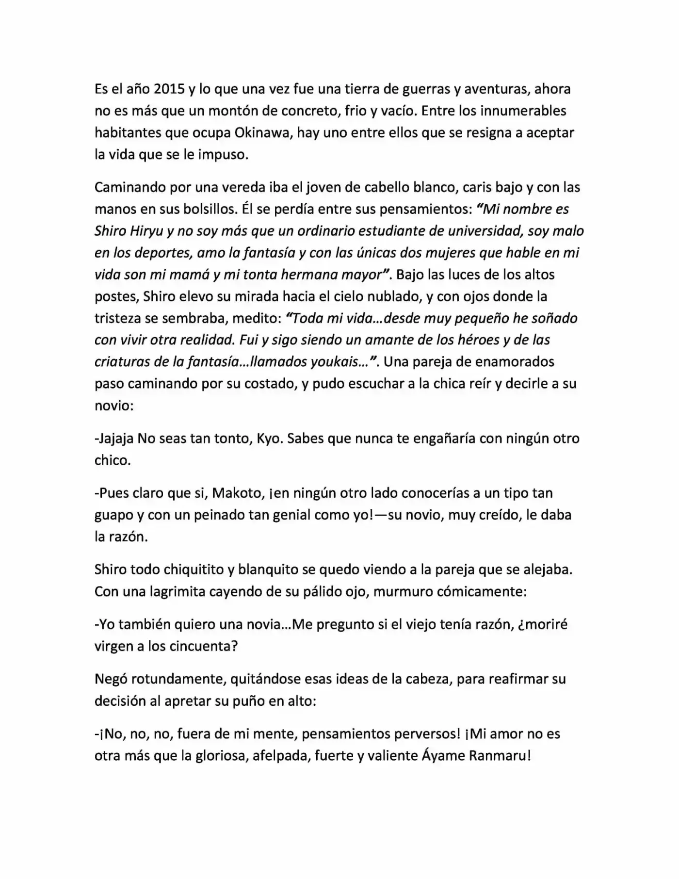Nine Tails Chronicles (Novela) - Capítulo 1 - Página 11 - LectorTMOo