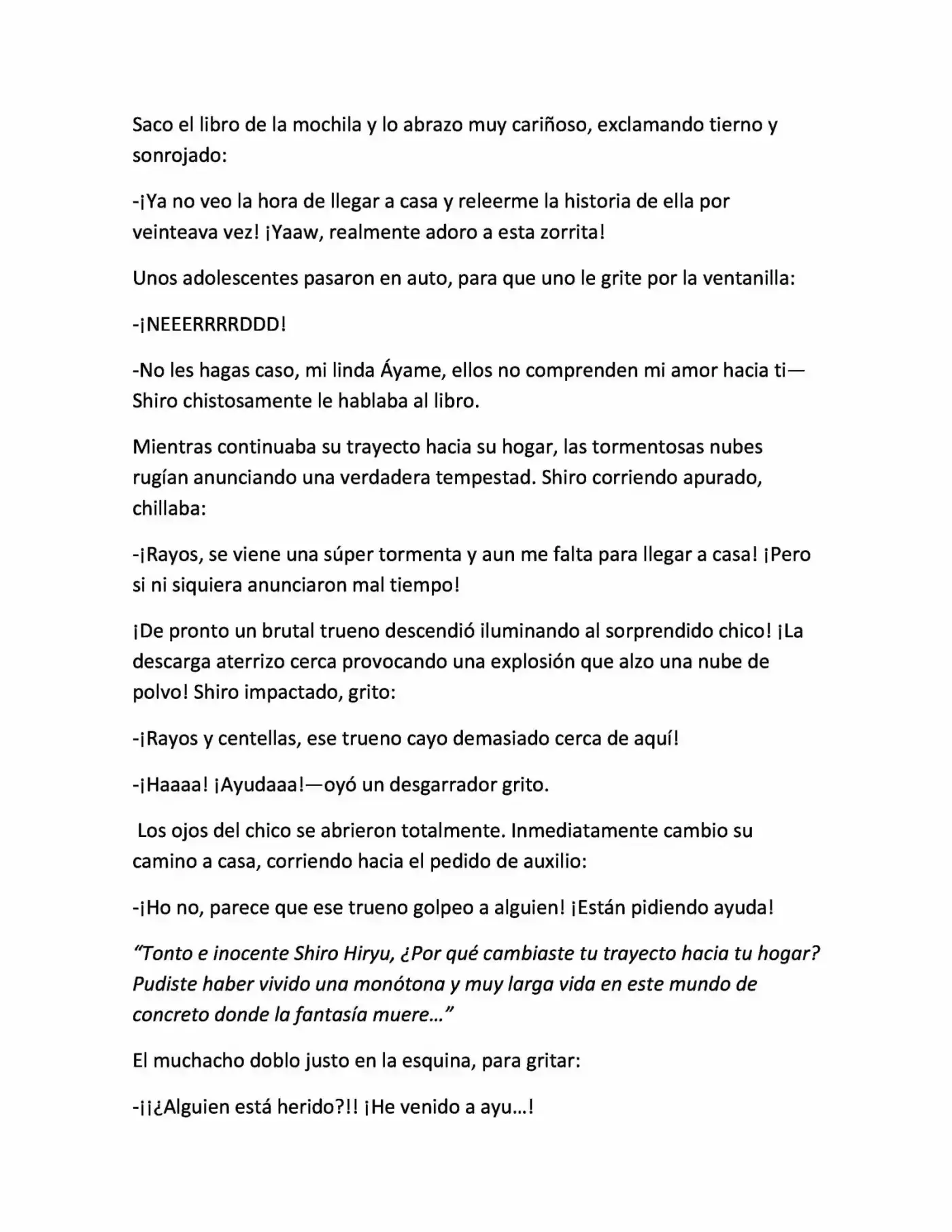 Nine Tails Chronicles (Novela) - Capítulo 1 - Página 12 - LectorTMOo