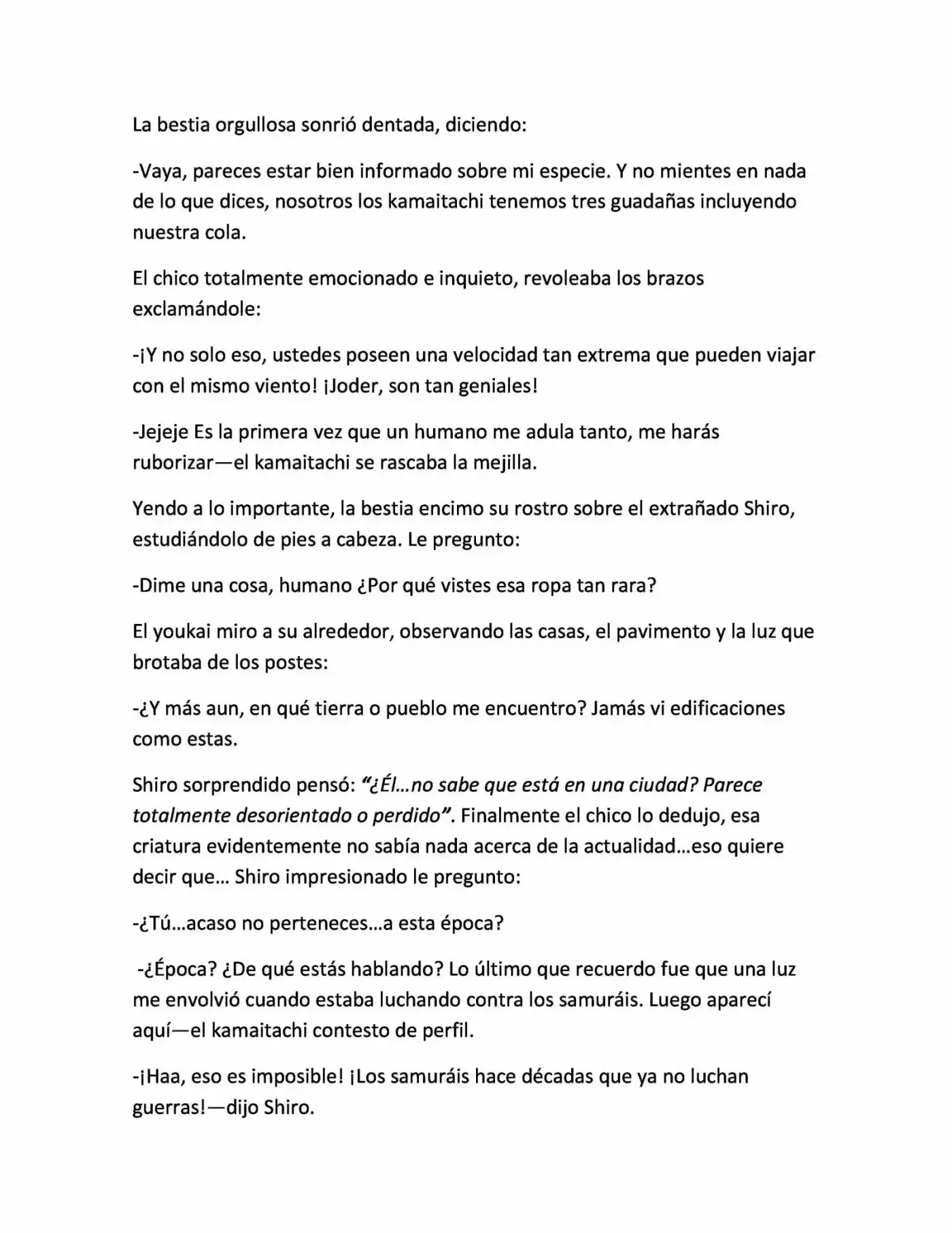 Nine Tails Chronicles (Novela) - Capítulo 1 - Página 15 - LectorTMOo