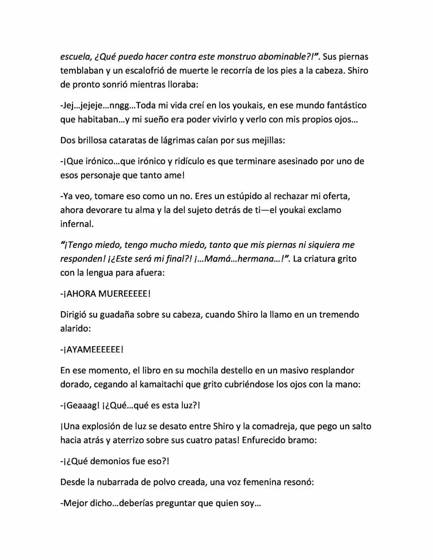 Nine Tails Chronicles (Novela) - Capítulo 1 - Página 18 - LectorTMOo