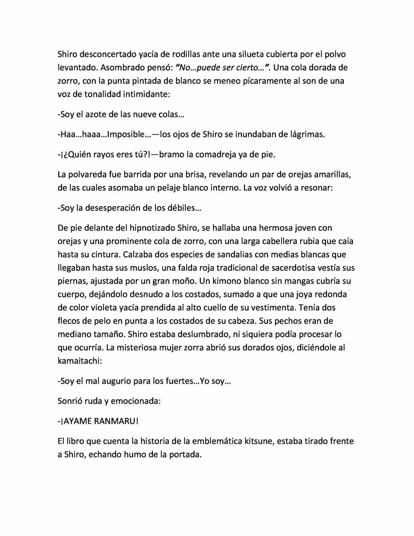 Nine Tails Chronicles (Novela) - Capítulo 1 - Página 19 - LectorTMOo