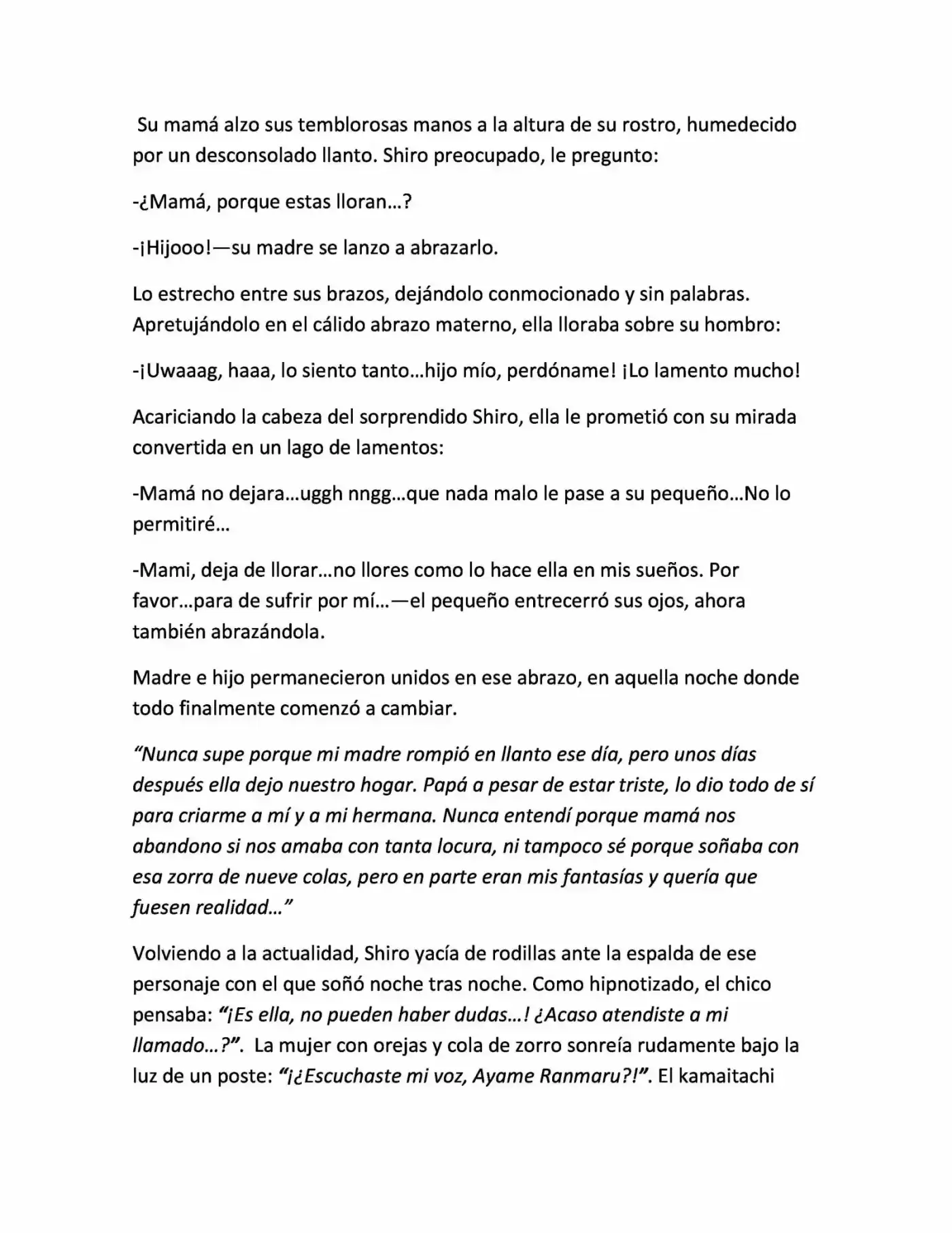 Nine Tails Chronicles (Novela) - Capítulo 2 - Página 4 - LectorTMOo