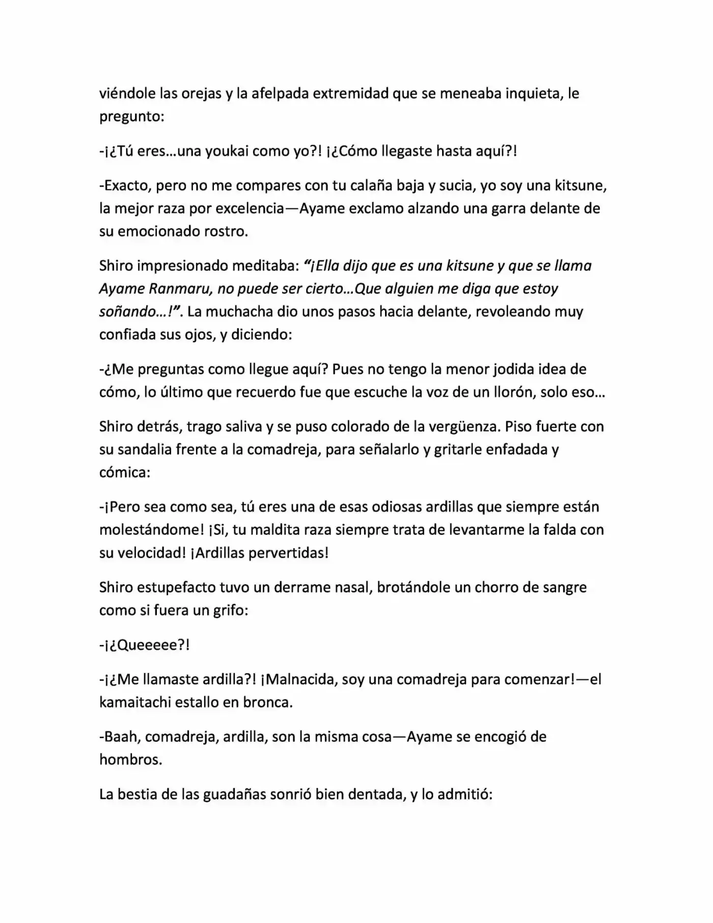 Nine Tails Chronicles (Novela) - Capítulo 2 - Página 5 - LectorTMOo
