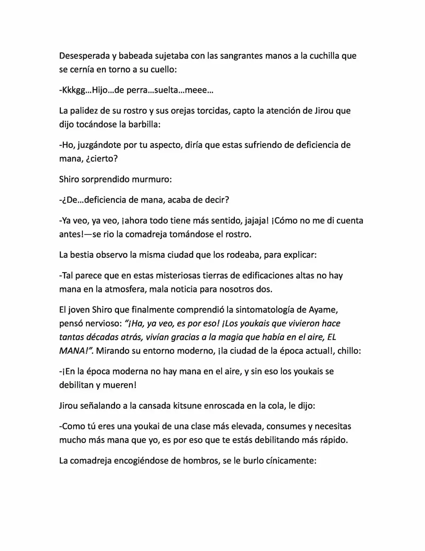 Nine Tails Chronicles (Novela) - Capítulo 3 - Página 11 - LectorTMOo