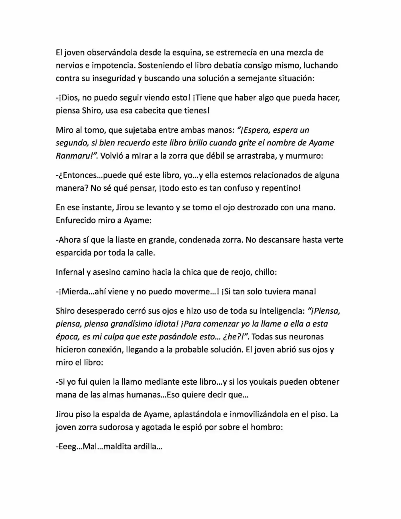 Nine Tails Chronicles (Novela) - Capítulo 3 - Página 13 - LectorTMOo