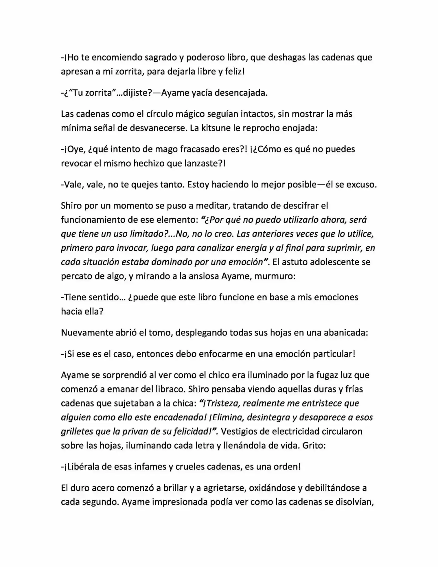 Nine Tails Chronicles (Novela) - Capítulo 4 - Página 32 - LectorTMOo