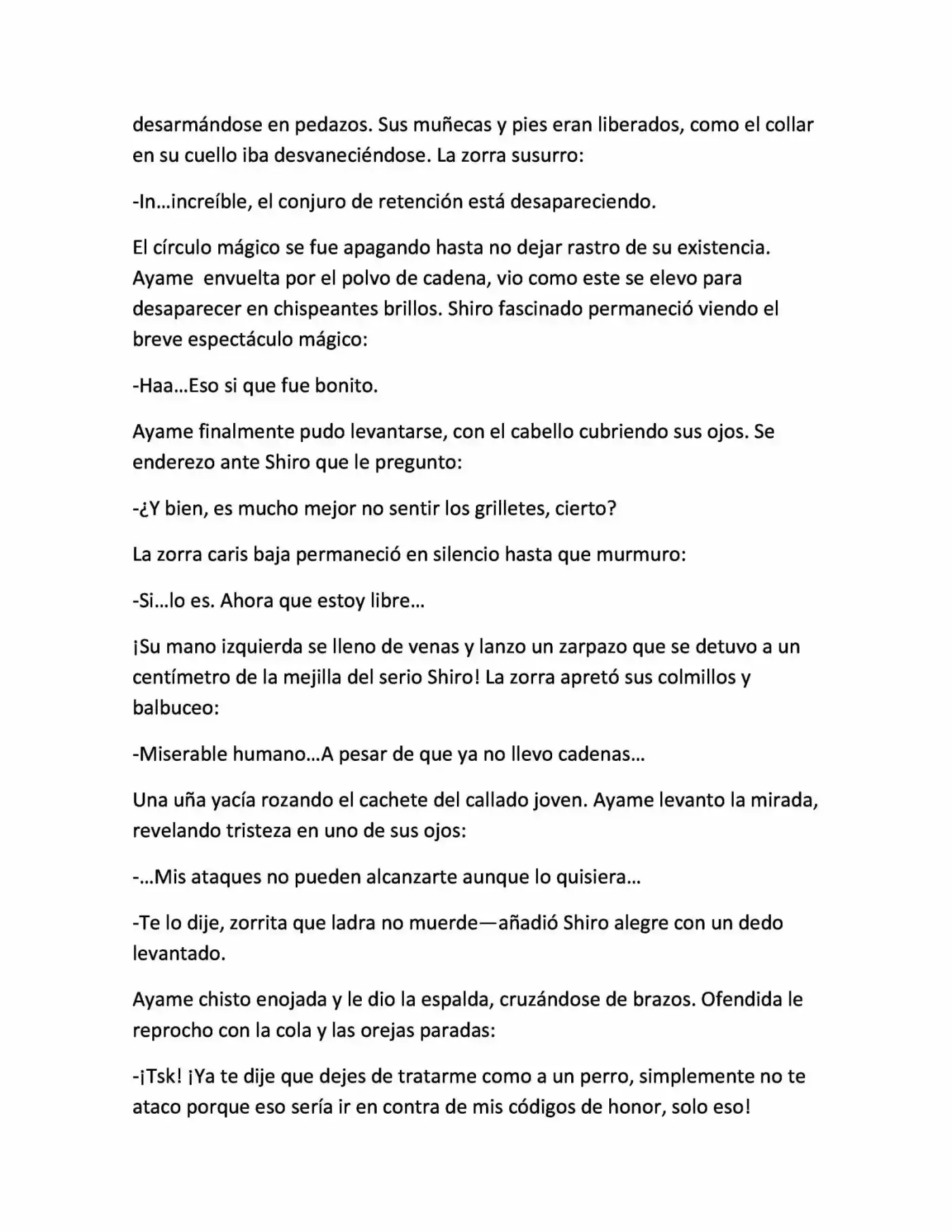 Nine Tails Chronicles (Novela) - Capítulo 4 - Página 33 - LectorTMOo